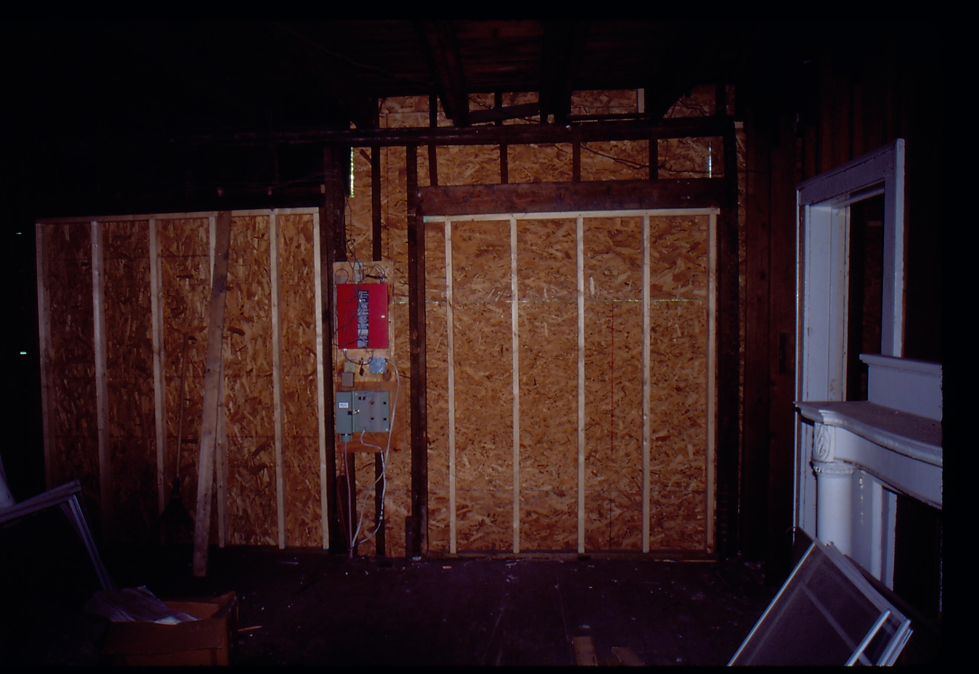 Morse - Framing 5; 1999-8 Morse House, Interior, Foundation, Excavation