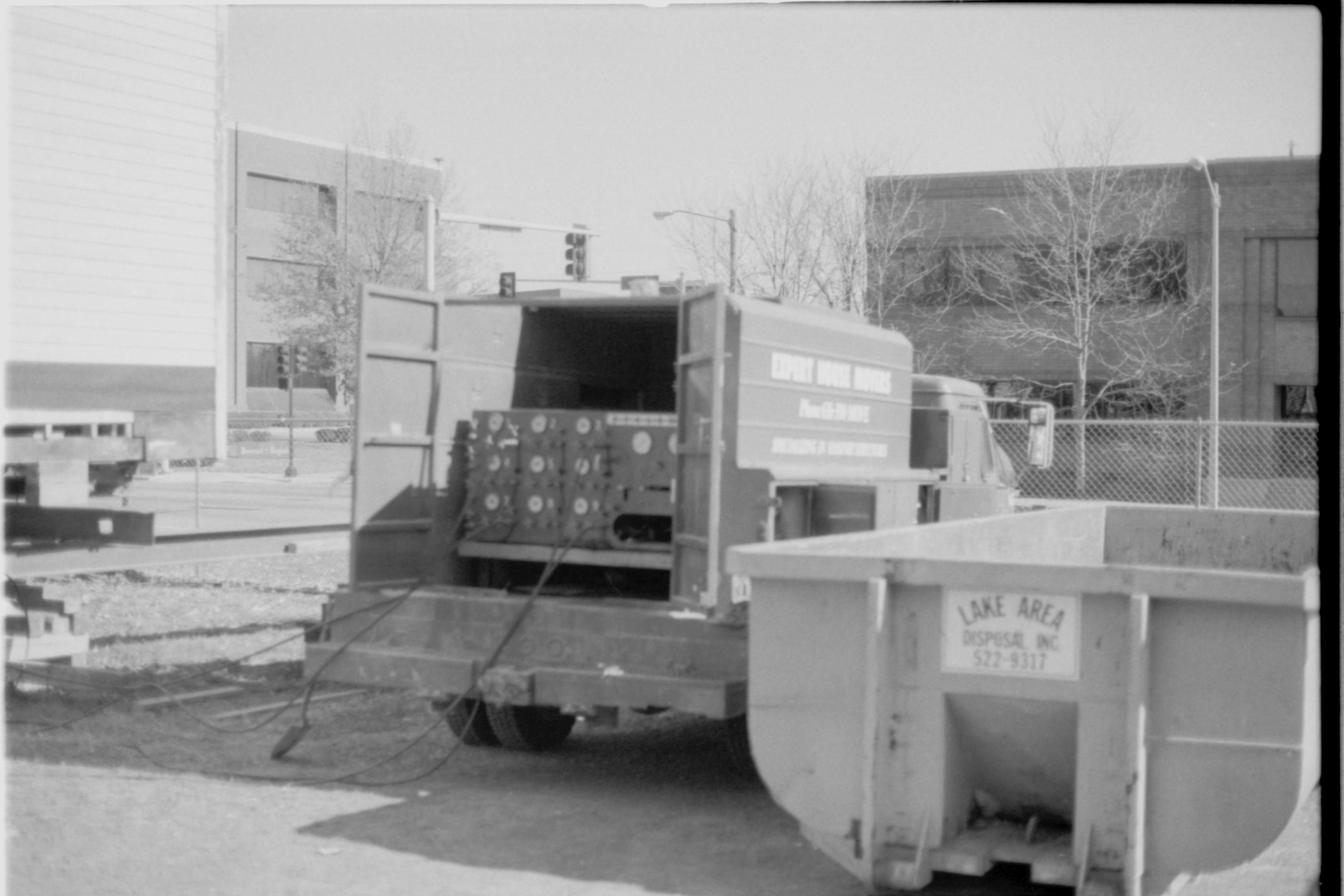 Morse - Hydraulic truck used for move 3 Morse House, Exterior