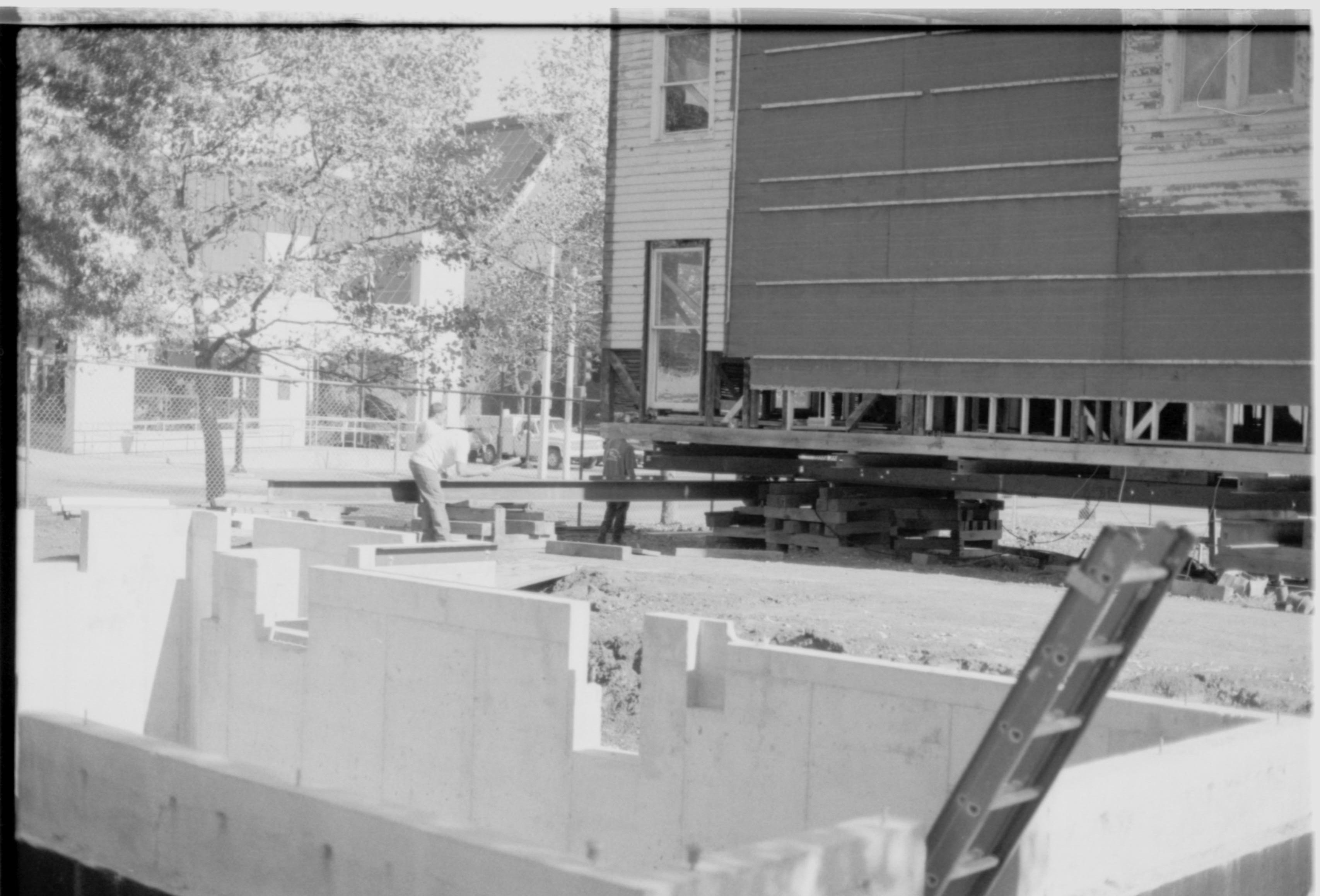 Morse - Removing steel beams 4 Morse House, Exterior