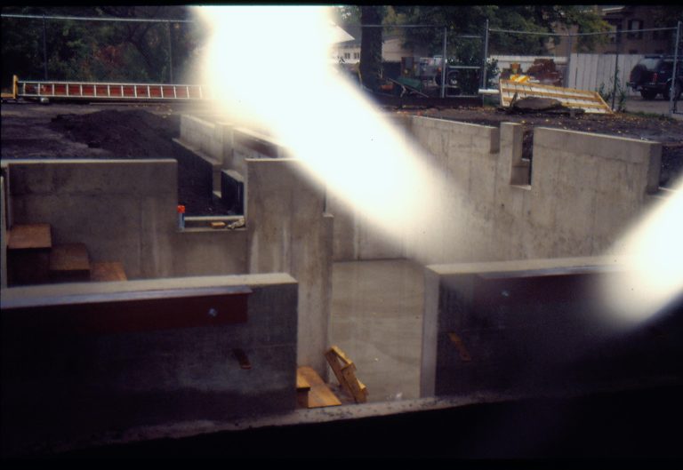 Morse - New Foundation 16; 1999-11 Morse House, Exterior, Foundation