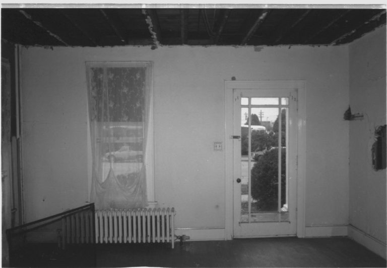 N Morse House, LIHO-NHS, Frame #8, Neg. File #9 Morse House, Interior, Renovation