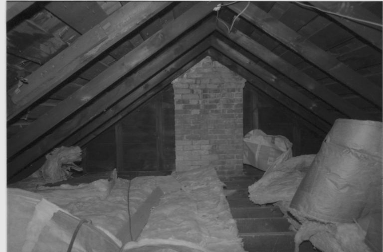 NA Morse House, LIHO-NHS, File #14, Attic Morse House, Interior, Restoration