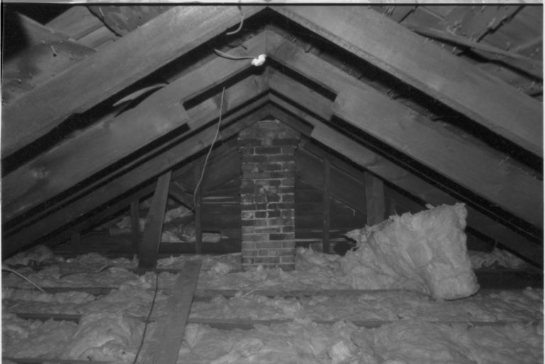 NA Morse House, LIHO-NHS, File #14, Attic Morse House, Interior, Restoration