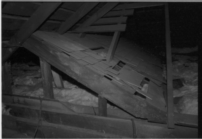 NA Morse House, LIHO-NHS, File #14, Attic Morse House, Interior, Restoration