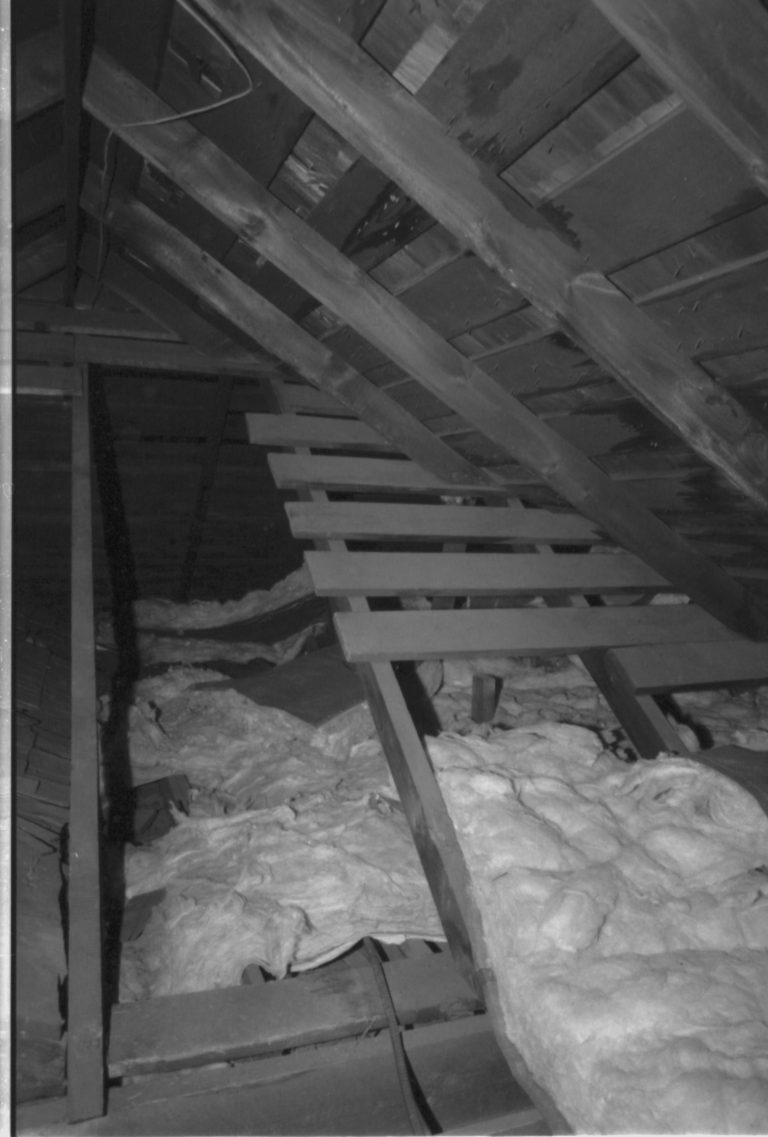 NA Morse House, LIHO-NHS, File #14, Attic Morse House, Interior, Restoration