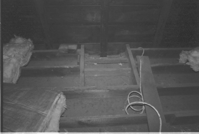 NA Morse House, LIHO-NHS, File #14, Attic Morse House, Interior, Restoration