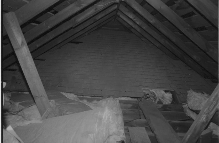 NA Morse House, LIHO-NHS, File #14, Attic Morse House, Interior, Restoration