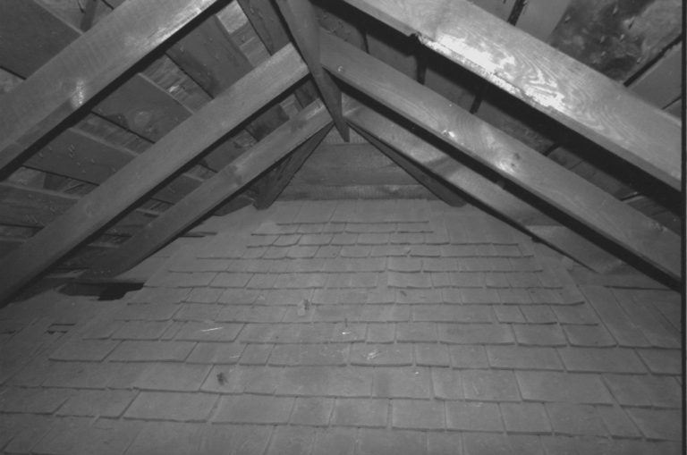 NA Morse House, LIHO-NHS, File #14, Attic Morse House, Interior, Restoration