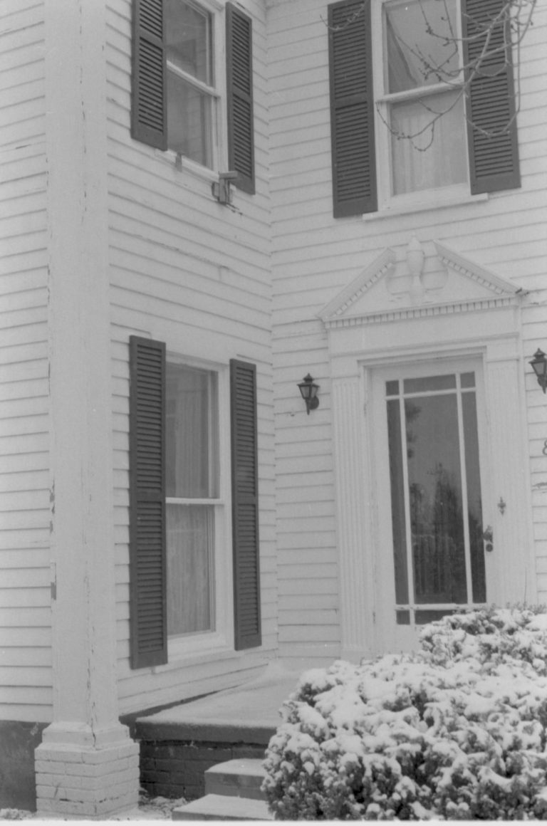 NA Morse House, LIHO-NHS, Neg. File #16 Morse House, Exterior, Restoration