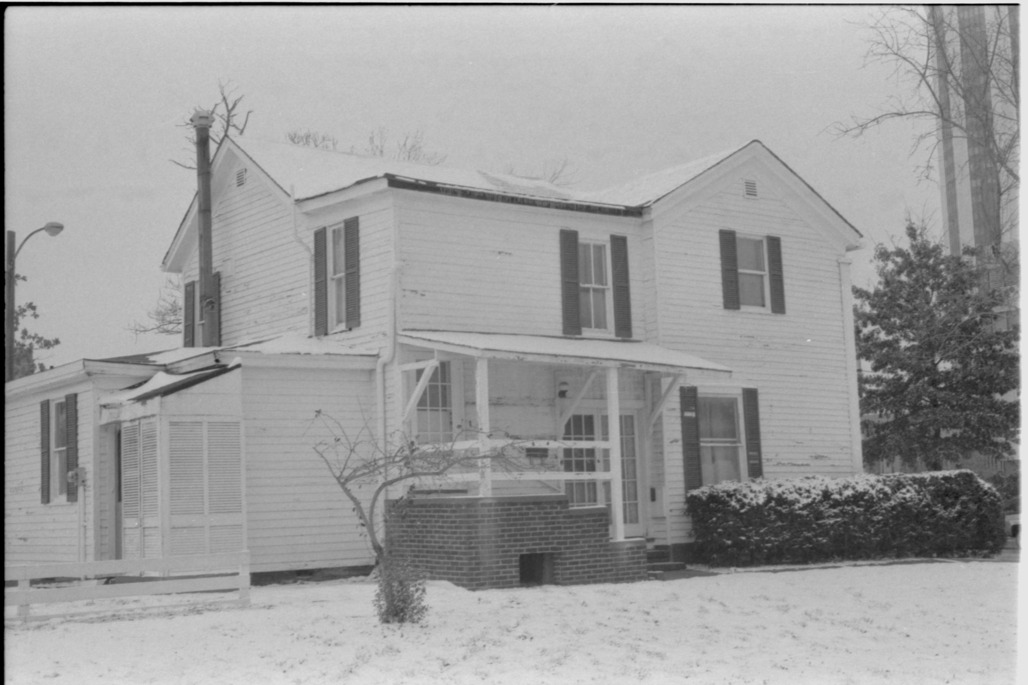 NA Morse House, LIHO-NHS, Neg. File #16 Morse House, Exterior, Restoration