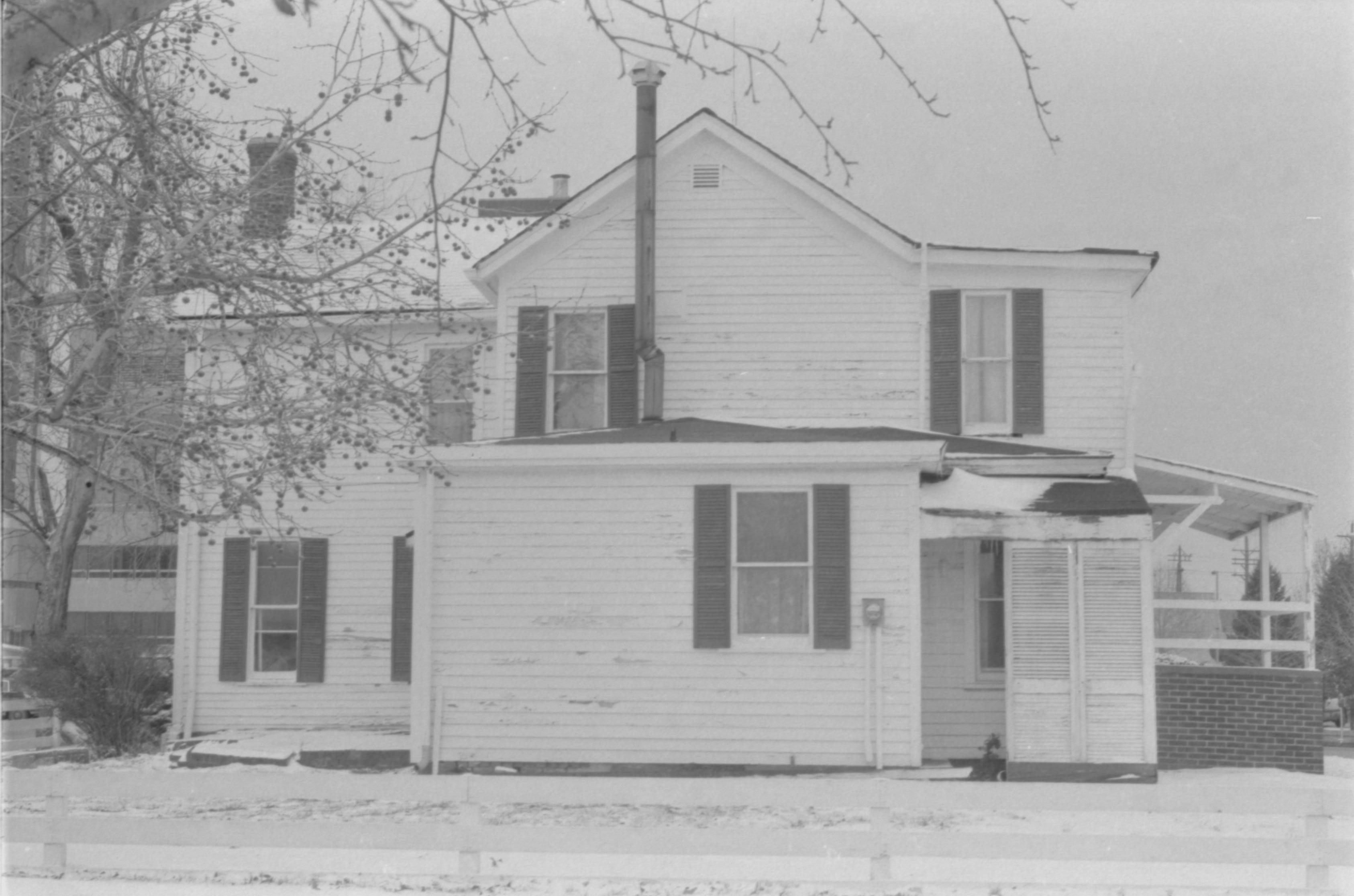 NA Morse House, LIHO-NHS, Neg. File #16 Morse House, Exterior, Restoration