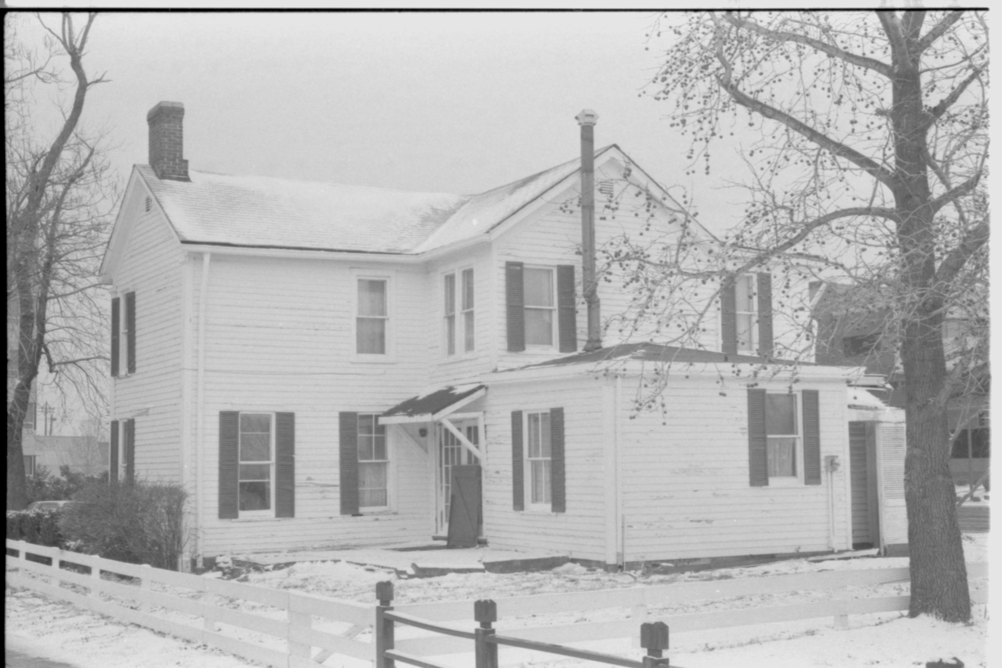 NA Morse House, LIHO-NHS, Neg. File #16 Morse House, Exterior, Restoration