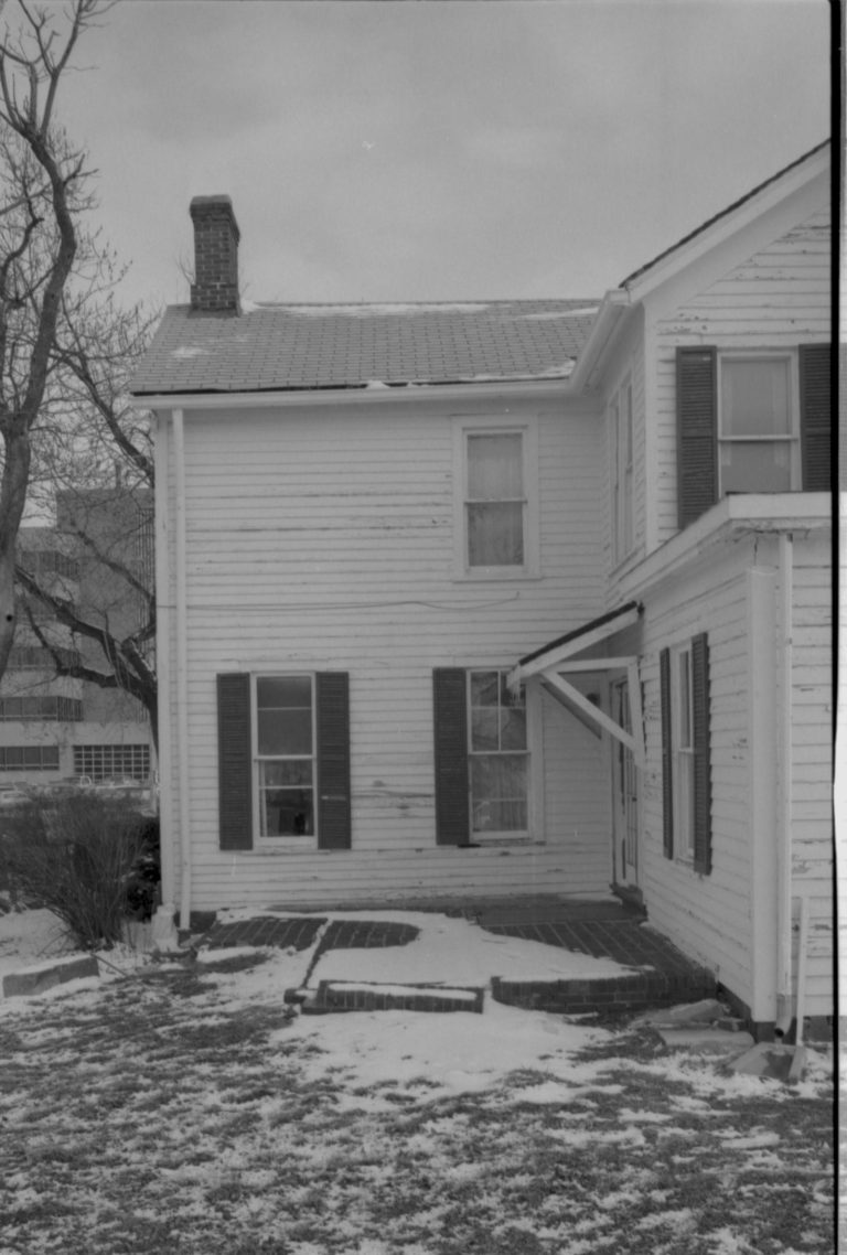 NA Morse House, LIHO-NHS, Neg. File #17 Morse House, Exterior, Restoration