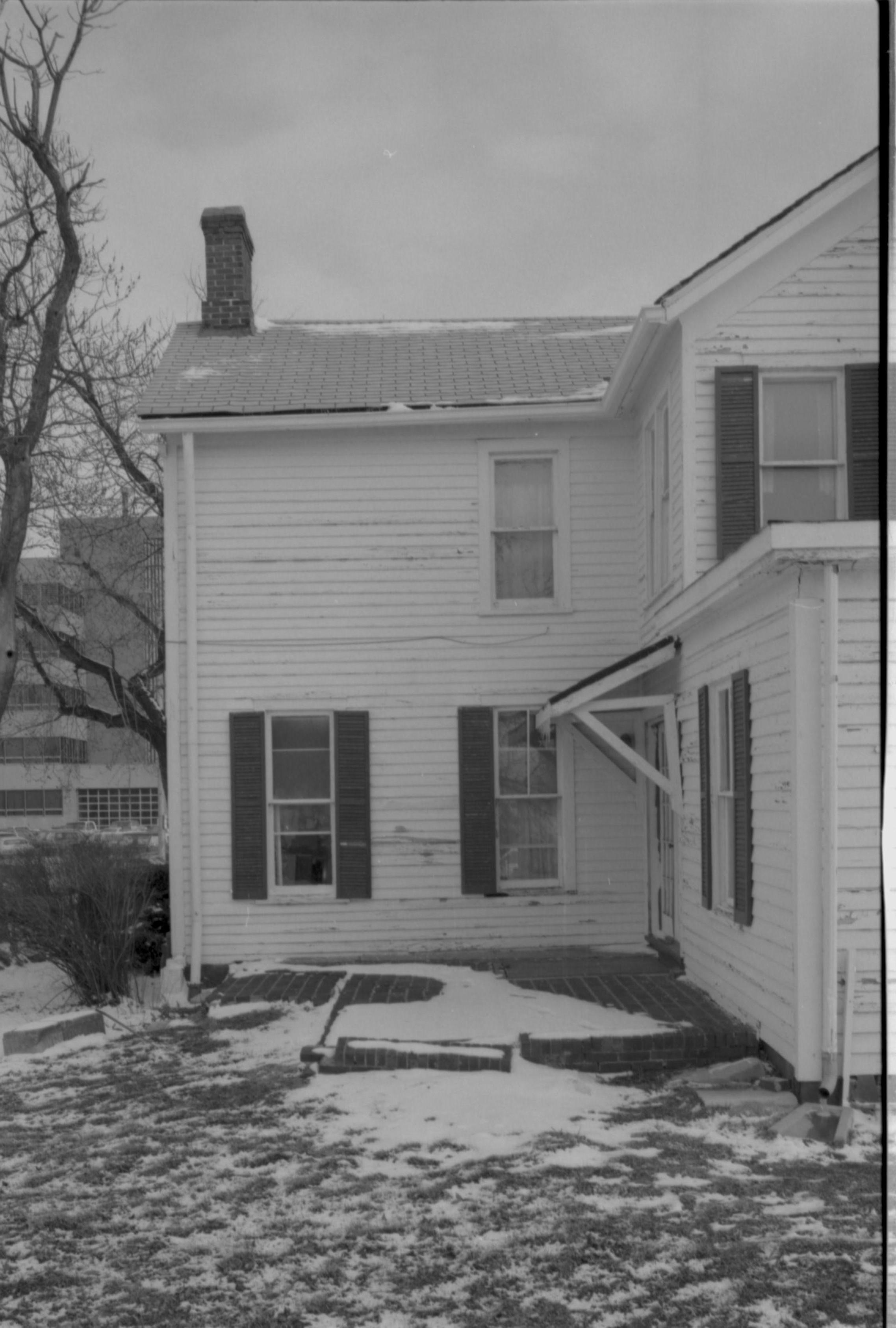 NA Morse House, LIHO-NHS, Neg. File #17 Morse House, Exterior, Restoration