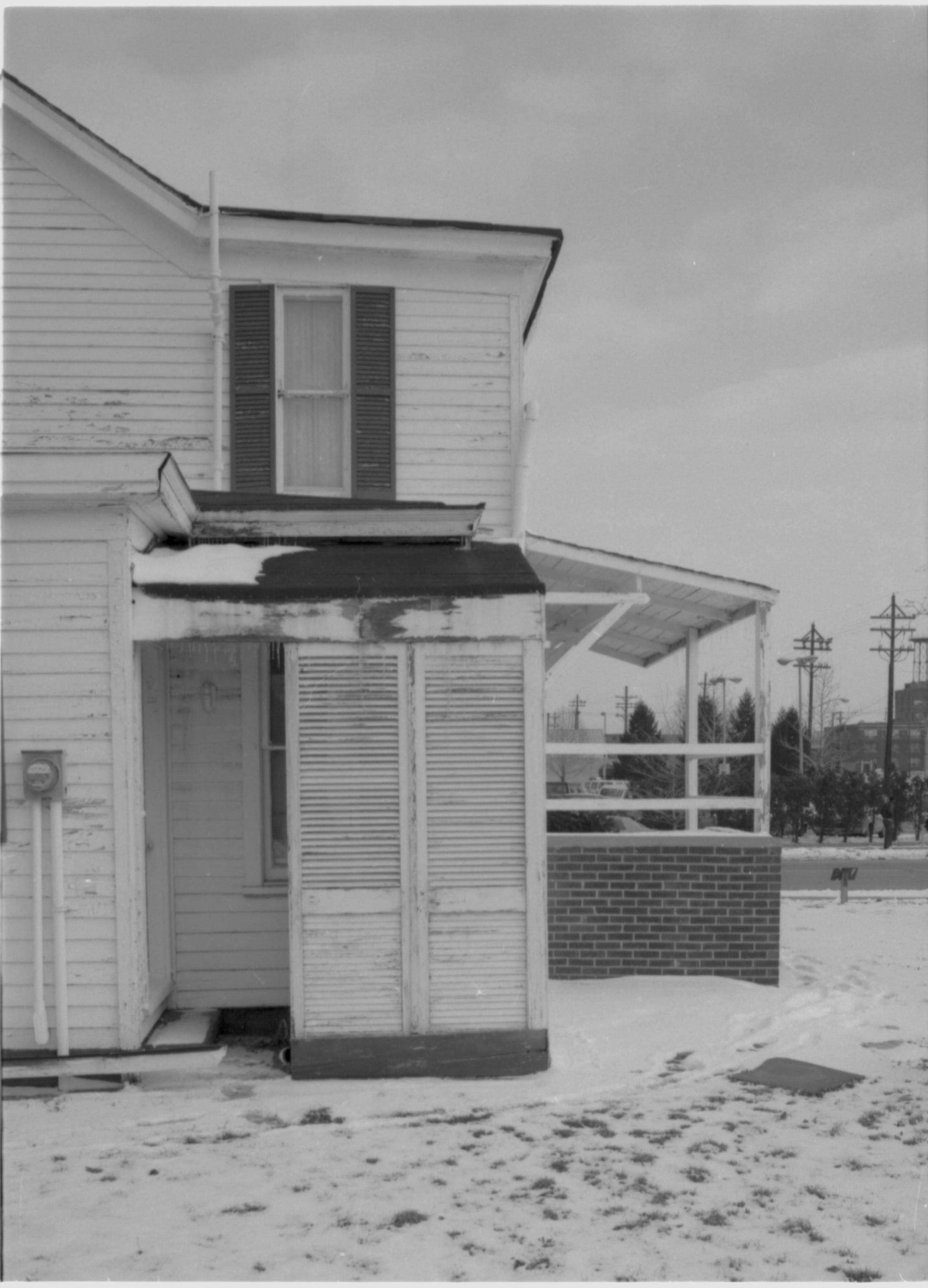NA Morse House, LIHO-NHS, Neg. File #17 Morse House, Exterior, Restoration
