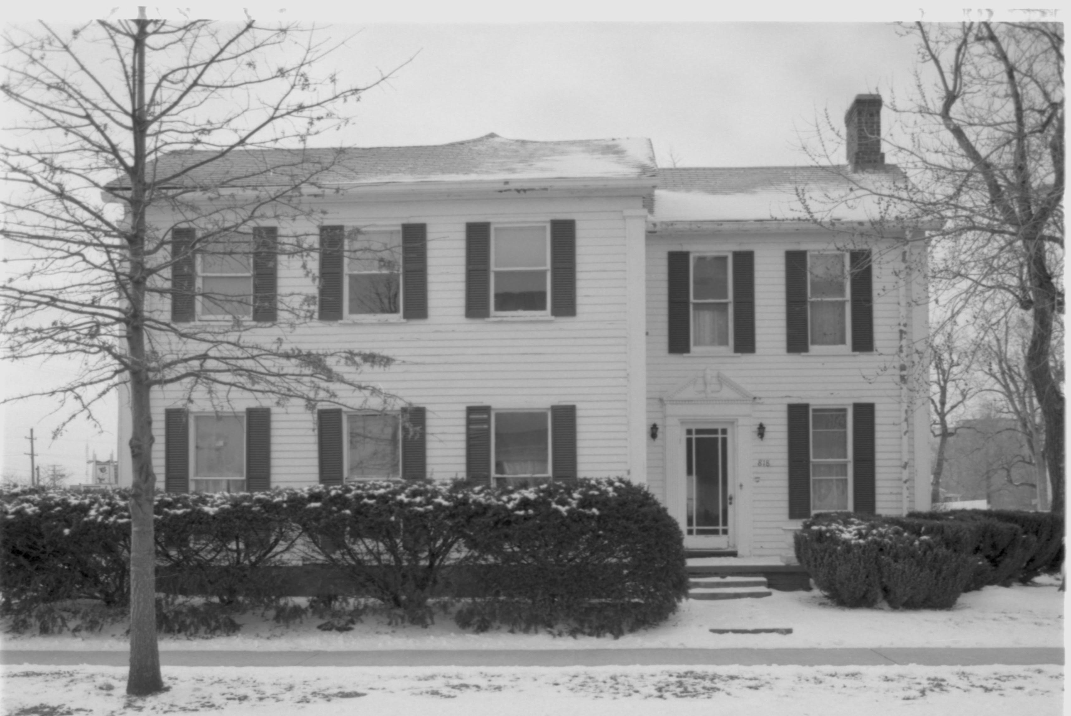 NA Morse House, LIHO-NHS, Neg. File #17 Morse House, Exterior, Restoration