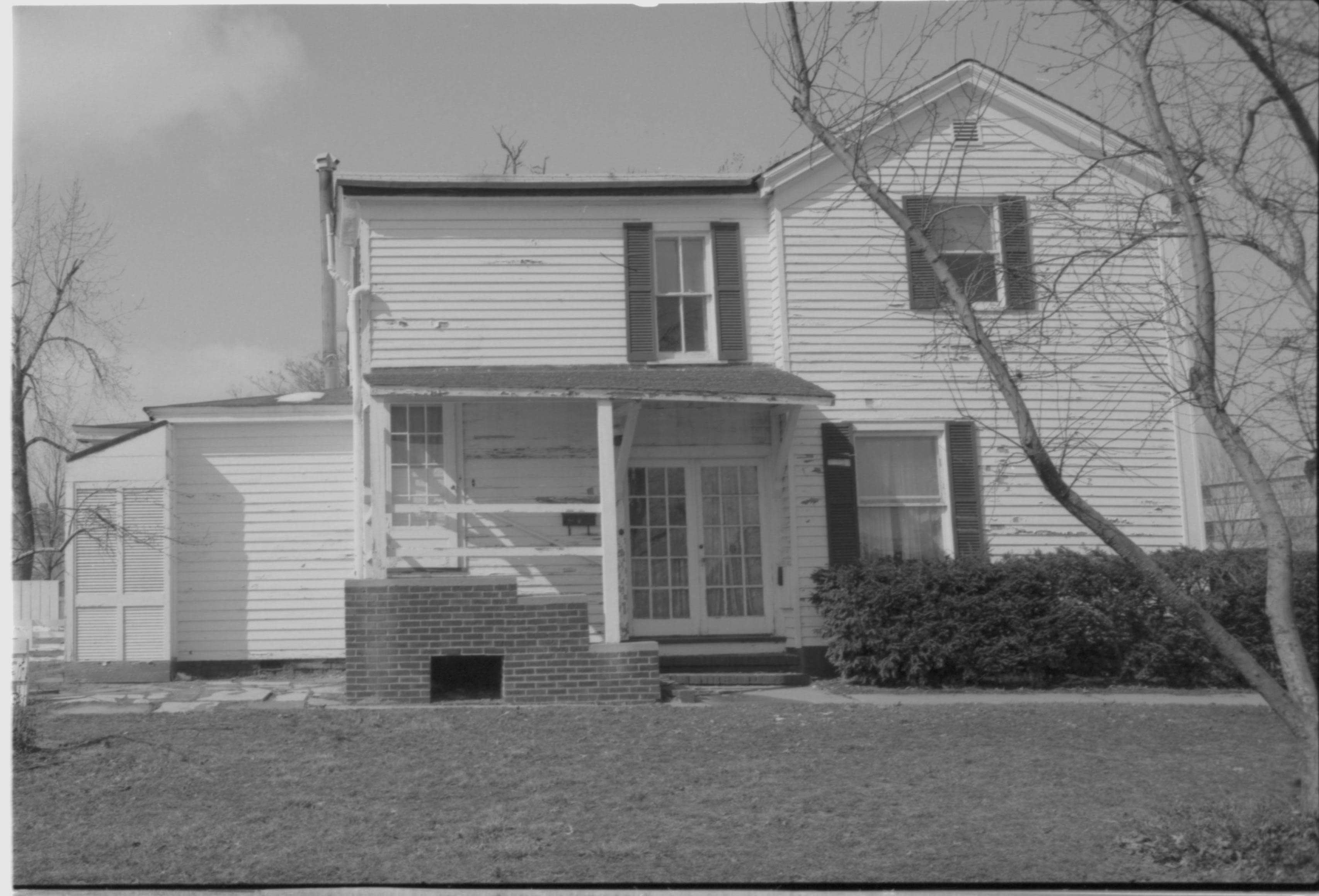 NA Morse House, LIHO-NHS, Neg. File #18 Morse House, Exterior, Restoration