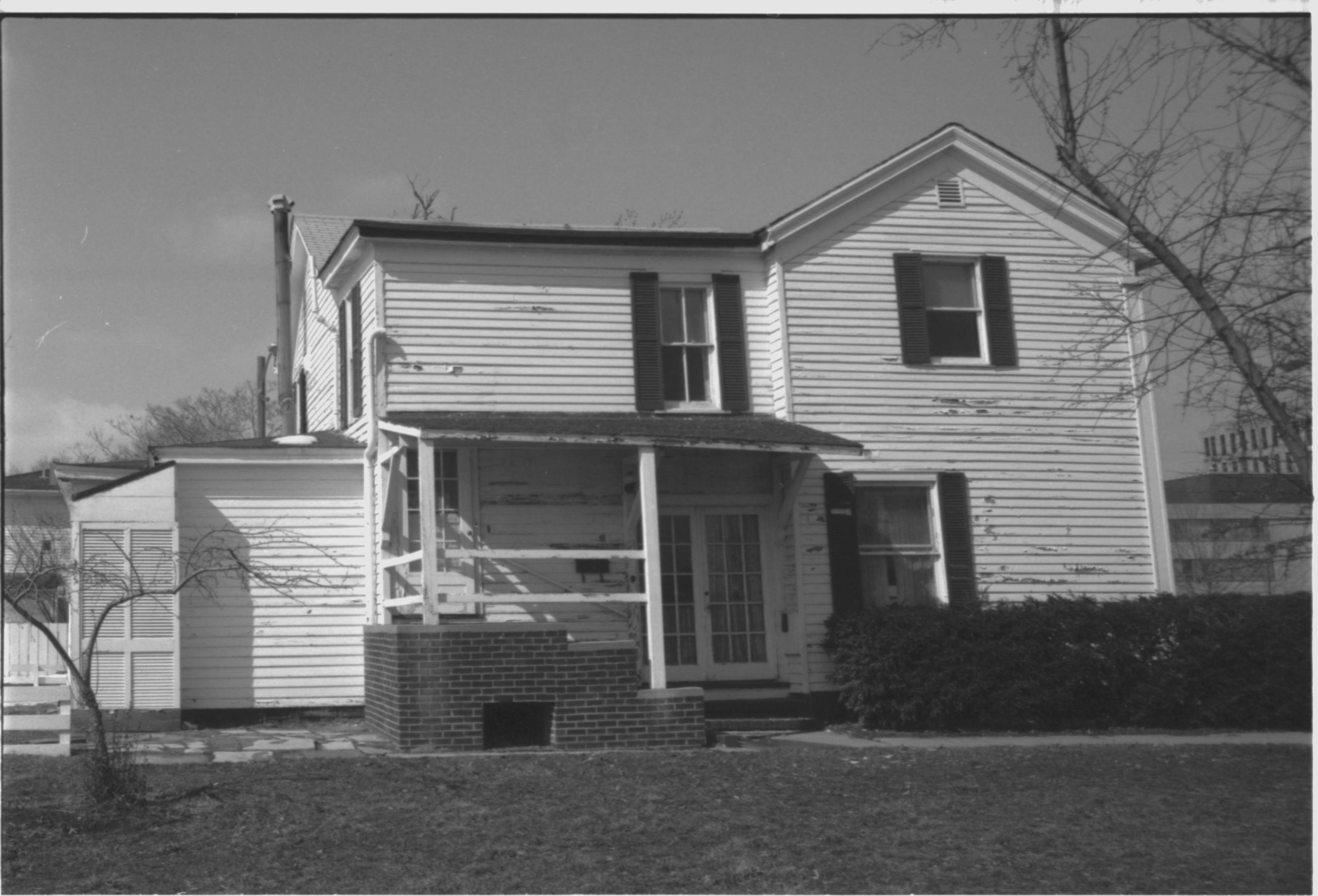 NA Morse House, LIHO-NHS, Neg. File #18 Morse House, Exterior, Restoration
