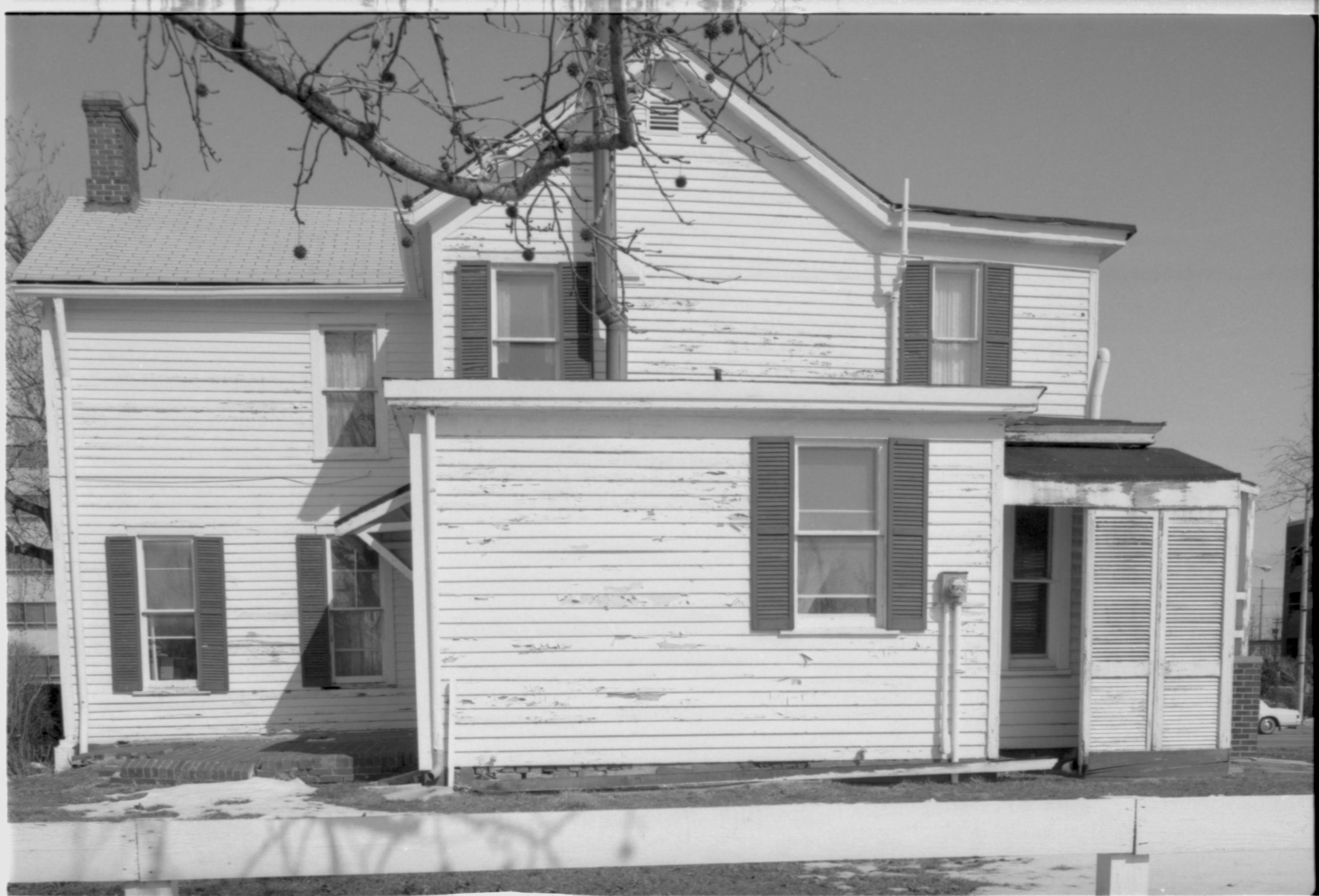 NA Morse House, LIHO-NHS, Neg. File #18 Morse House, Exterior, Restoration
