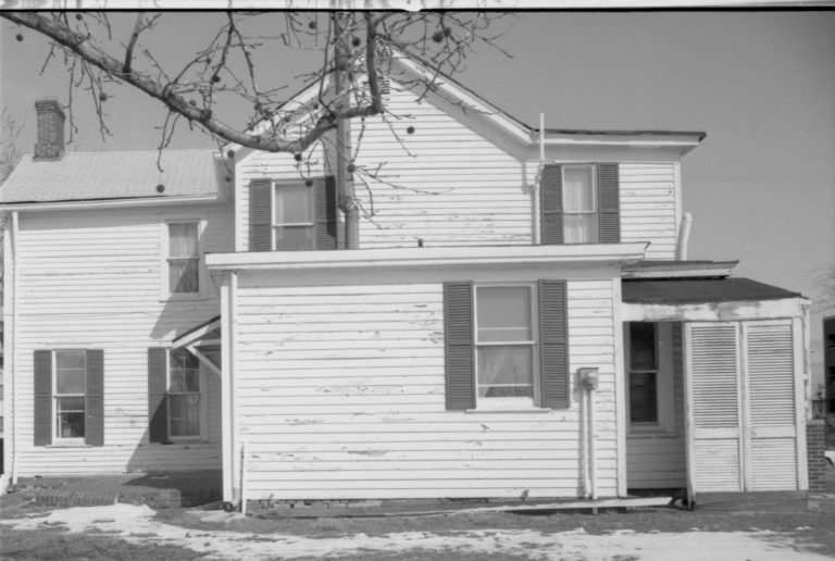 NA Morse House, LIHO-NHS, Neg. File #18 Morse House, Exterior, Restoration