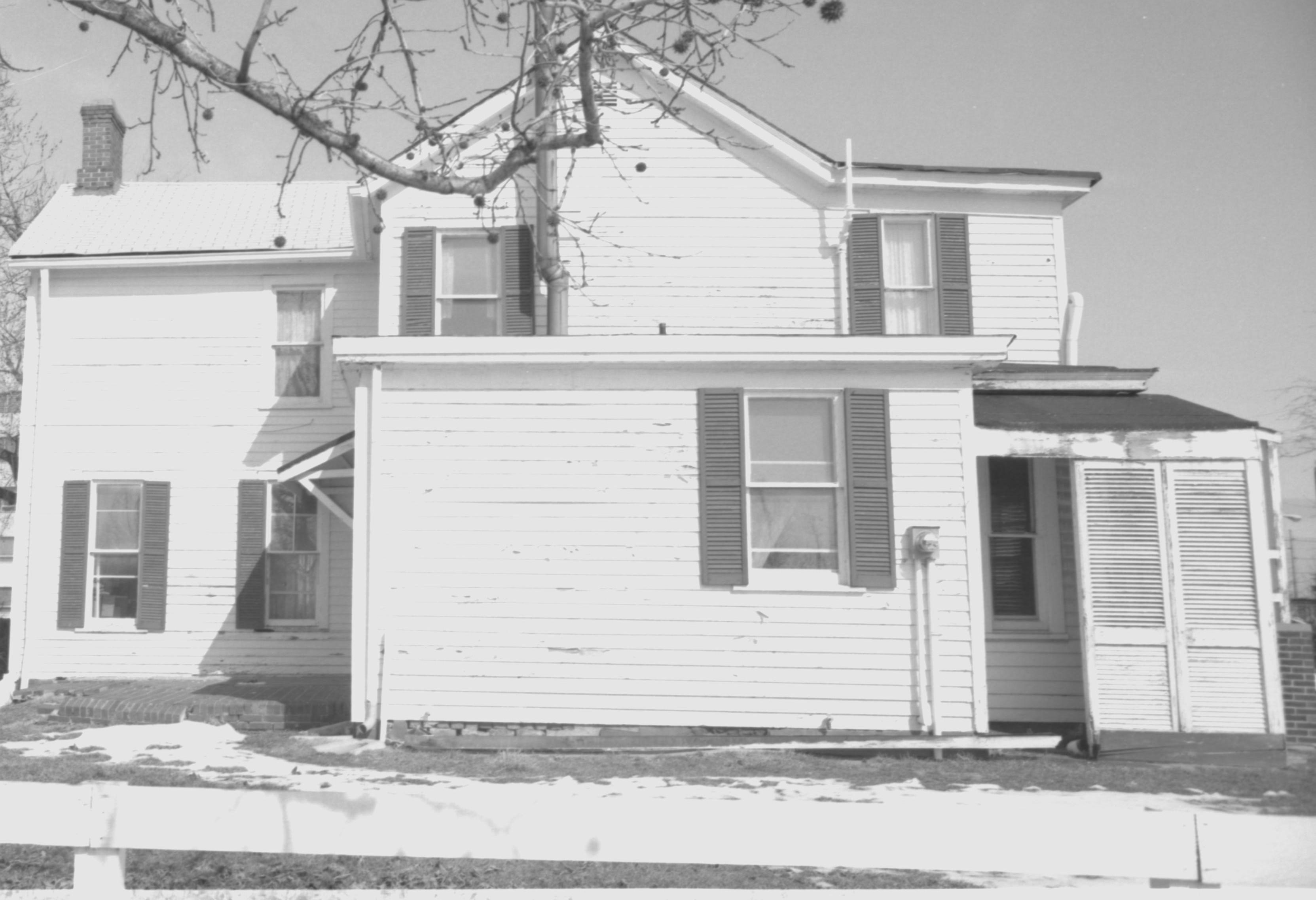NA Morse House, LIHO-NHS, Neg. File #18 Morse House, Exterior, Restoration