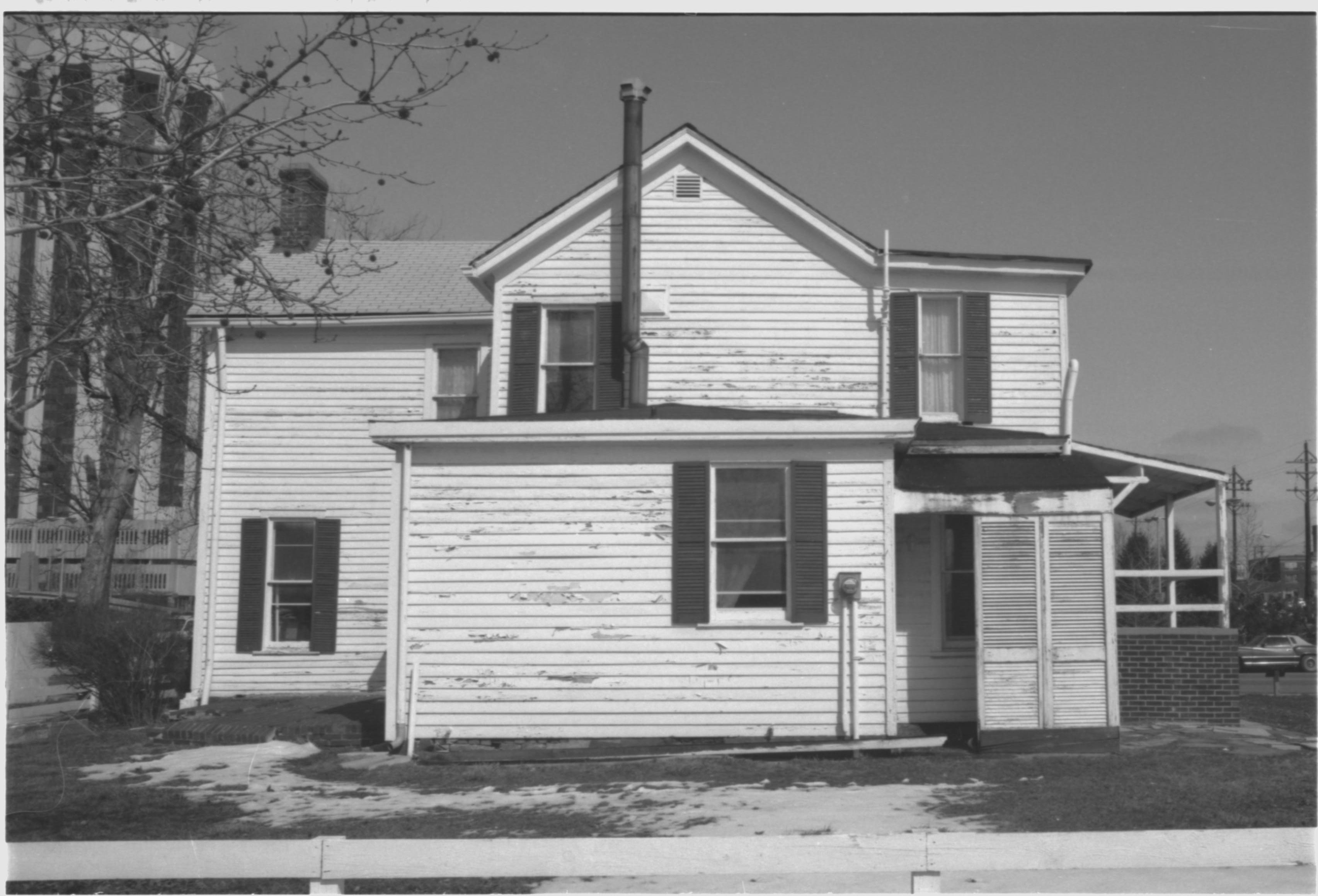 NA Morse House, LIHO-NHS, Neg. File #18 Morse House, Exterior, Restoration