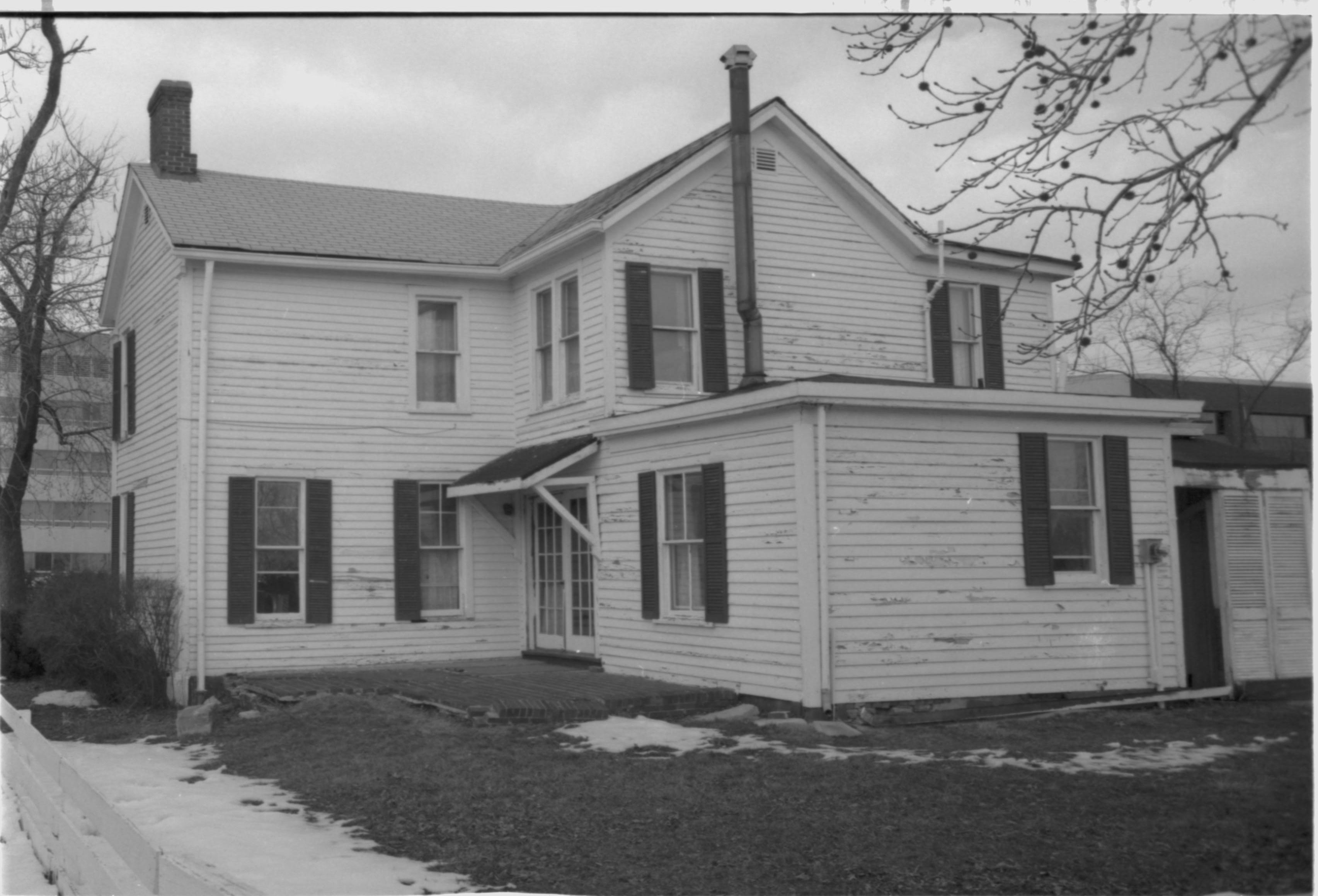 NA Morse House, LIHO-NHS, Neg. File #18 Morse House, Exterior, Restoration