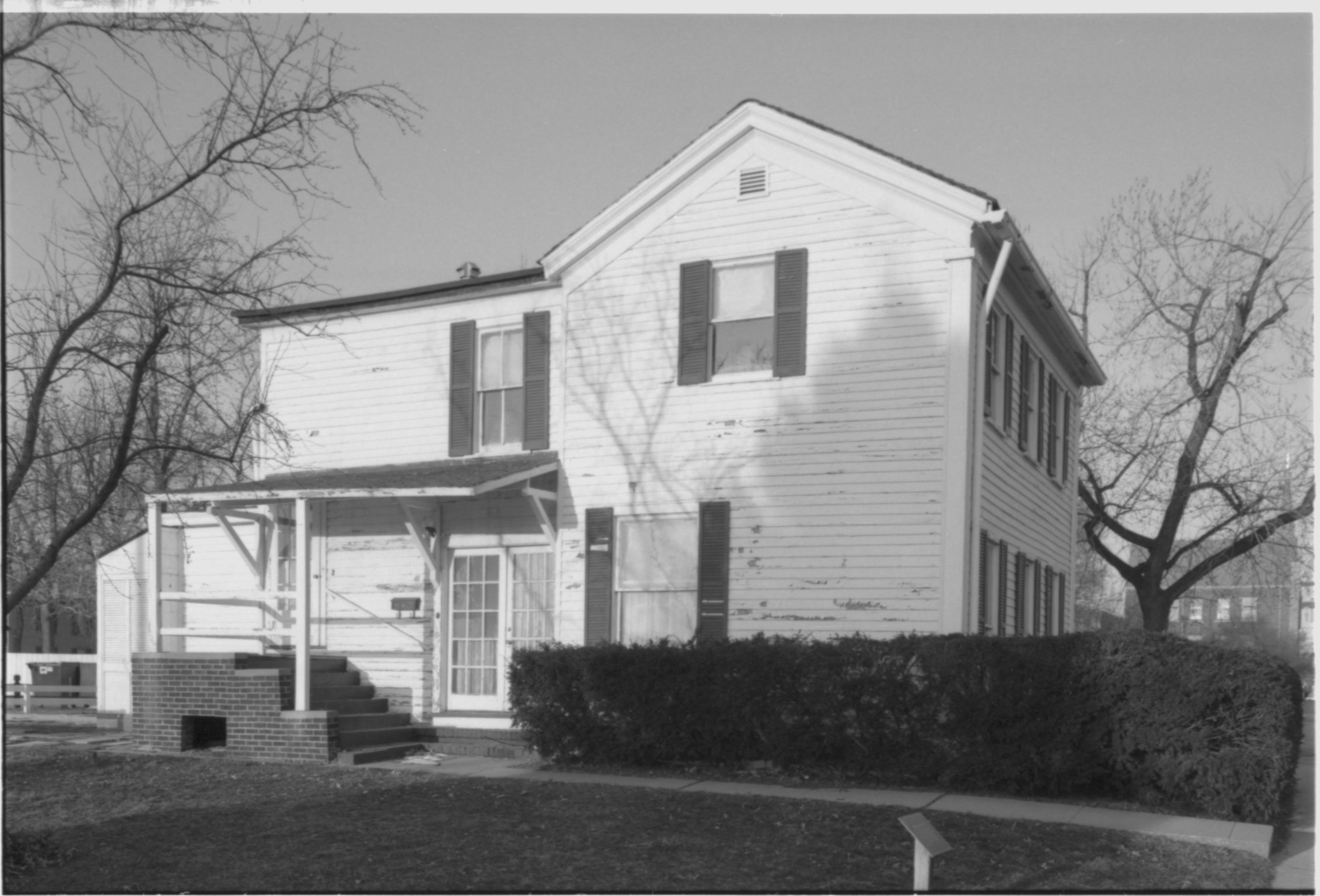 NA Morse House, LIHO-NHS, Neg. File #19 Morse House, Exterior, Restoration