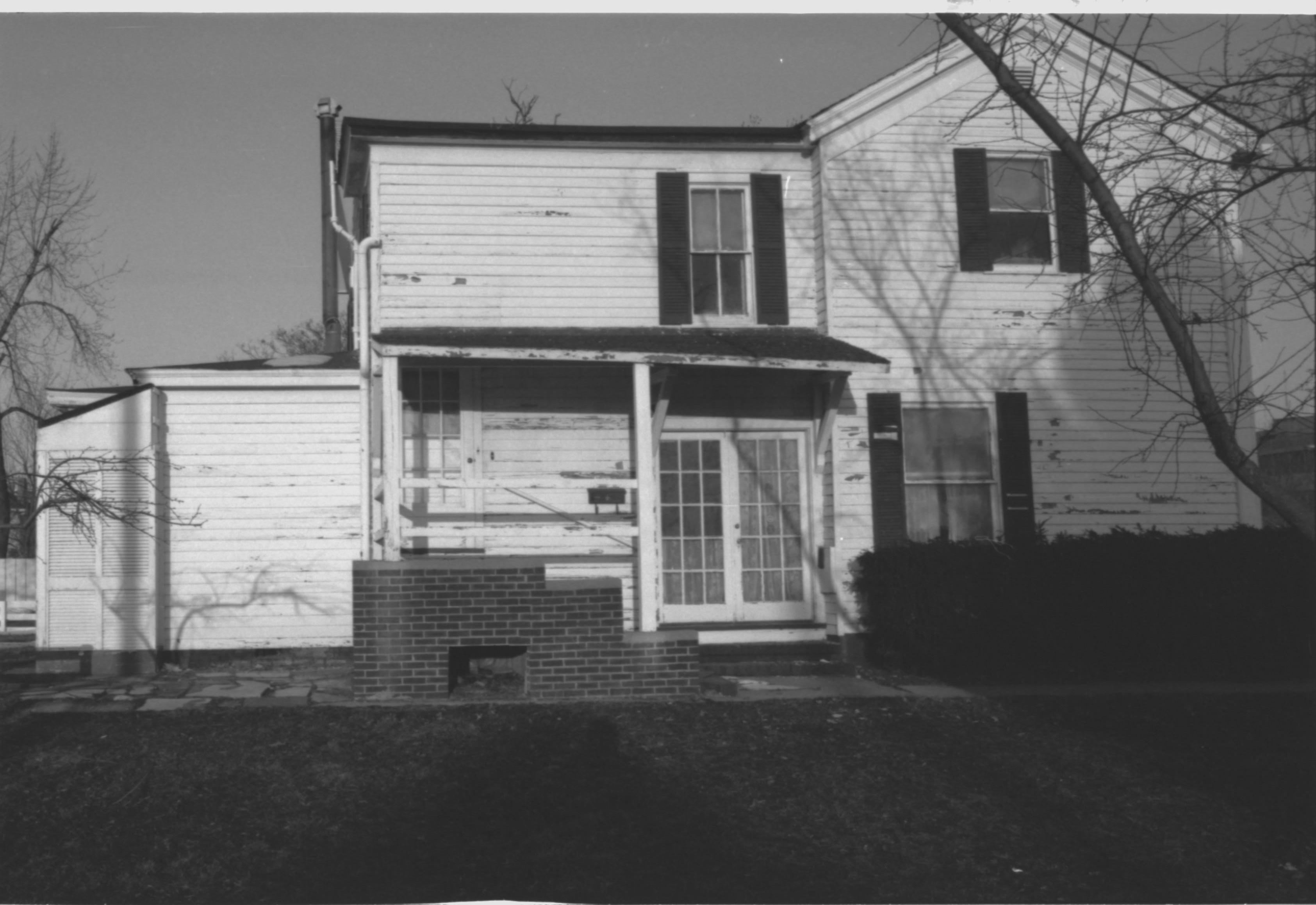 NA Morse House, LIHO-NHS, Neg. File #19 Morse House, Exterior, Restoration