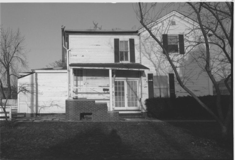 NA Morse House, LIHO-NHS, Neg. File #19 Morse House, Exterior, Restoration