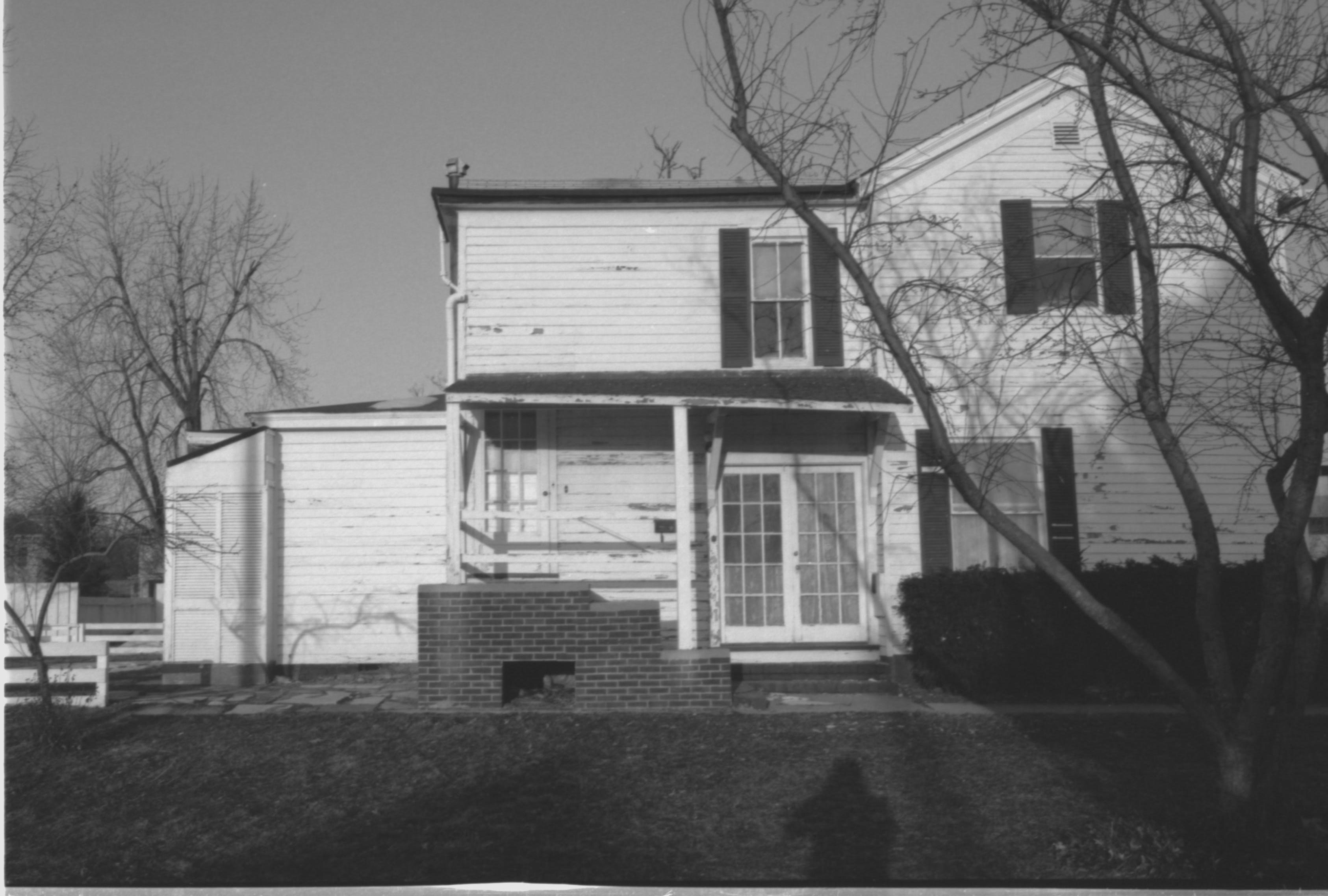 NA Morse House, LIHO-NHS, Neg. File #19 Morse House, Exterior, Restoration