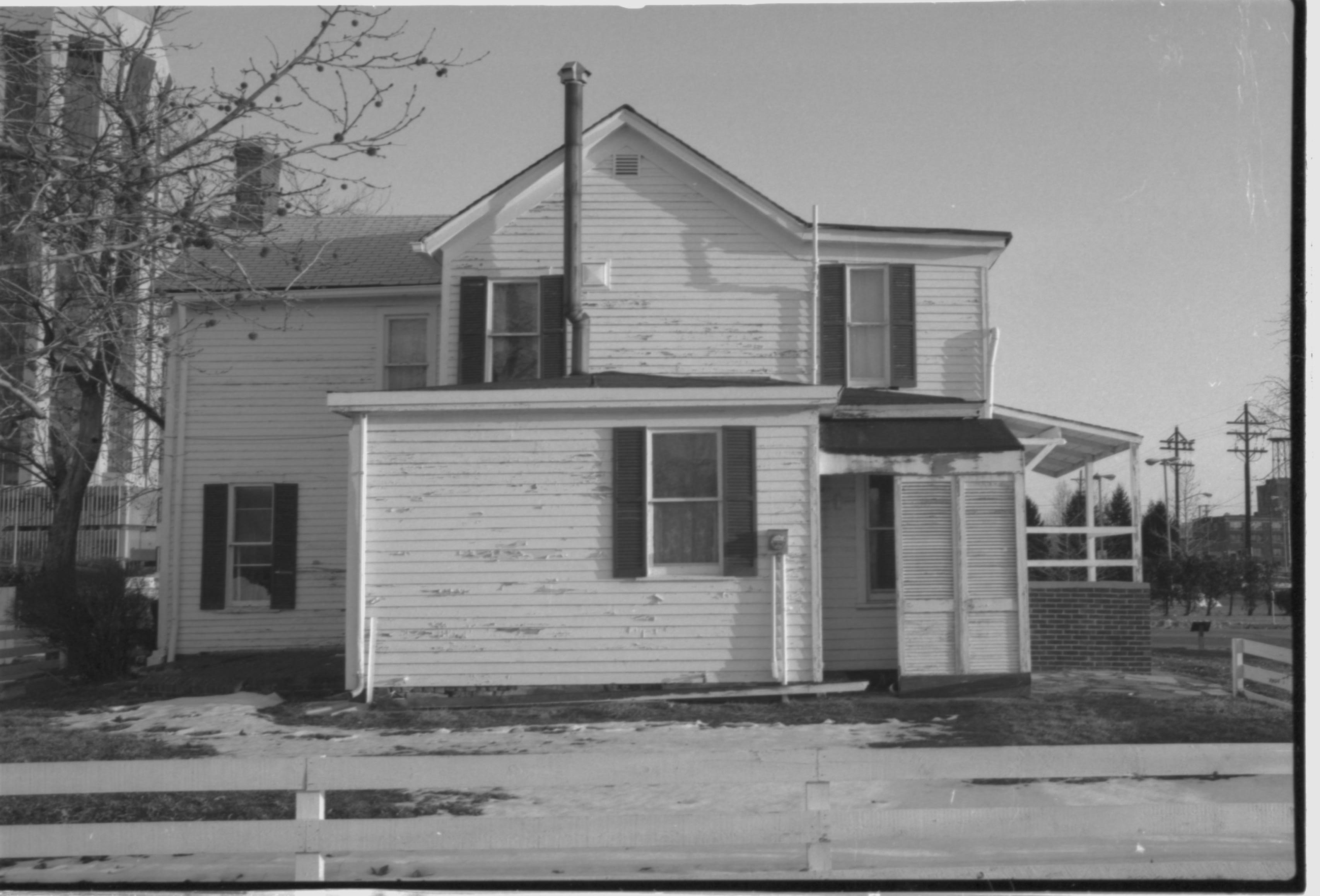 NA Morse House, LIHO-NHS, Neg. File #19 Morse House, Exterior, Restoration