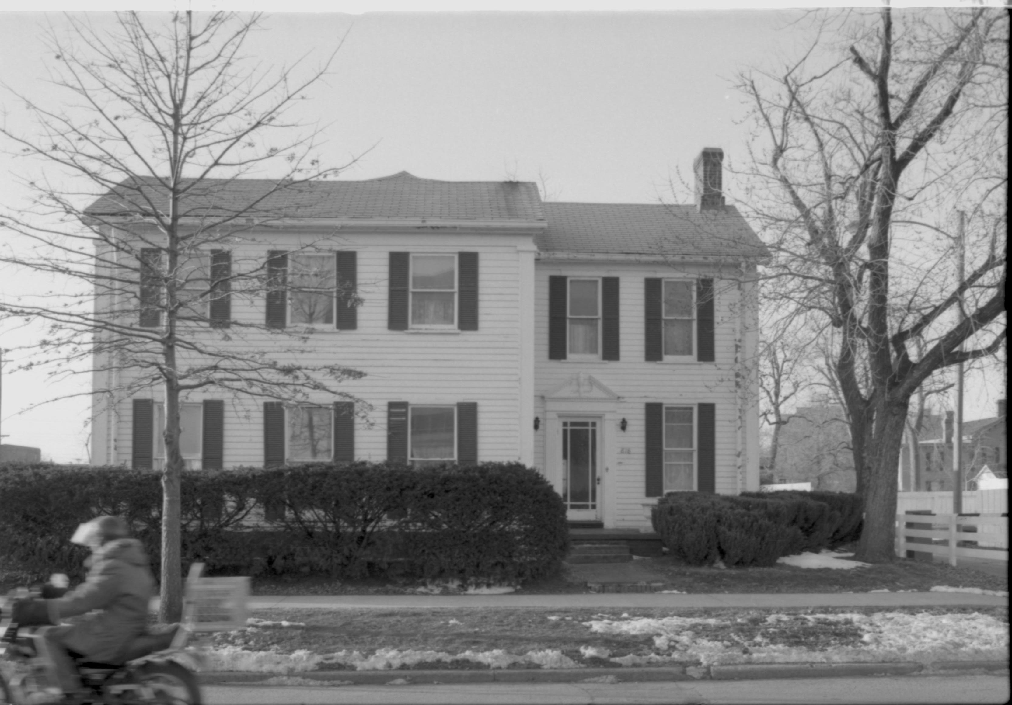 NA Morse House, LIHO-NHS, Neg. File #19 Morse House, Exterior, Restoration