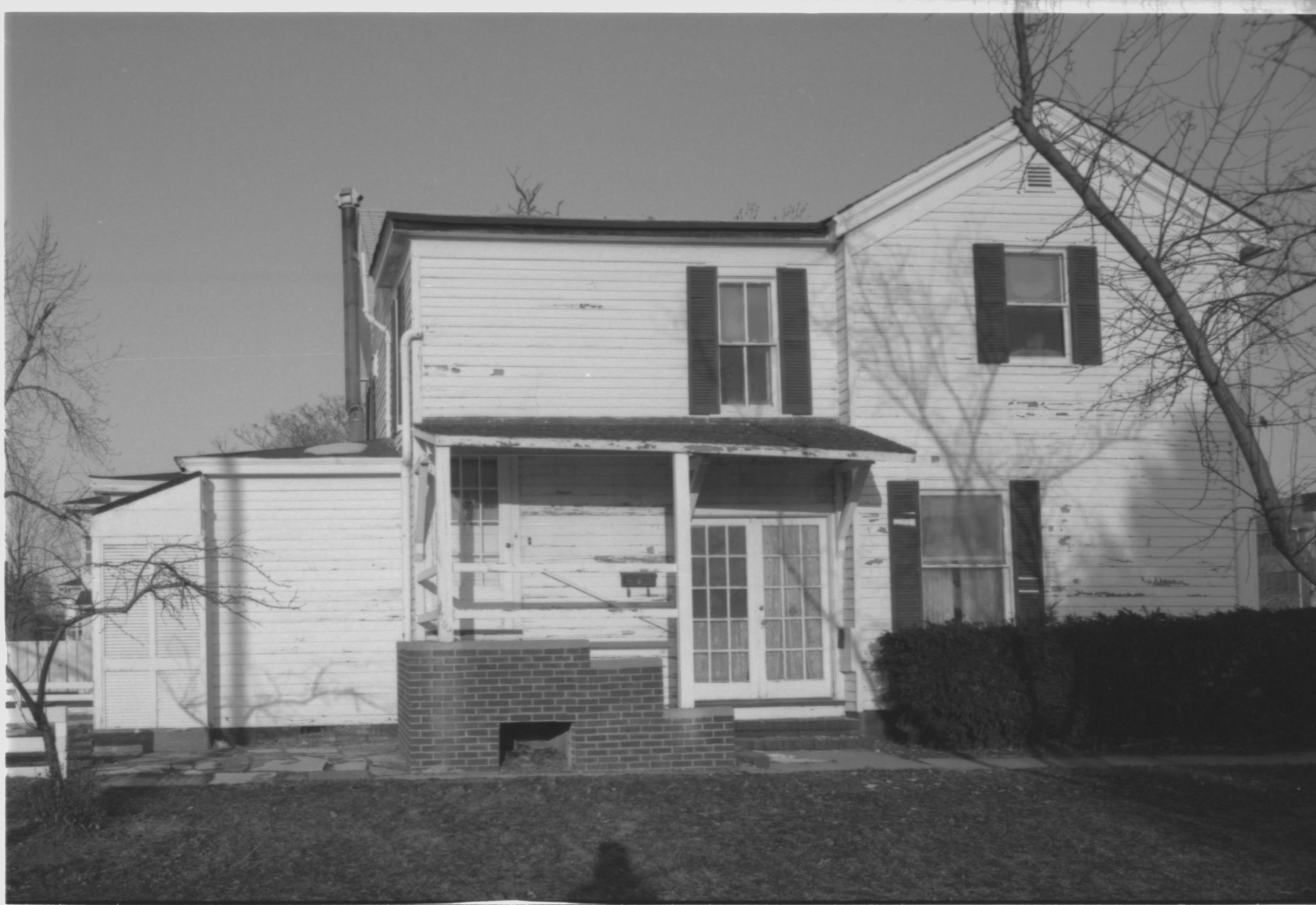 NA Morse House, LIHO-NHS, Neg. File #19 Morse House, Exterior, Restoration