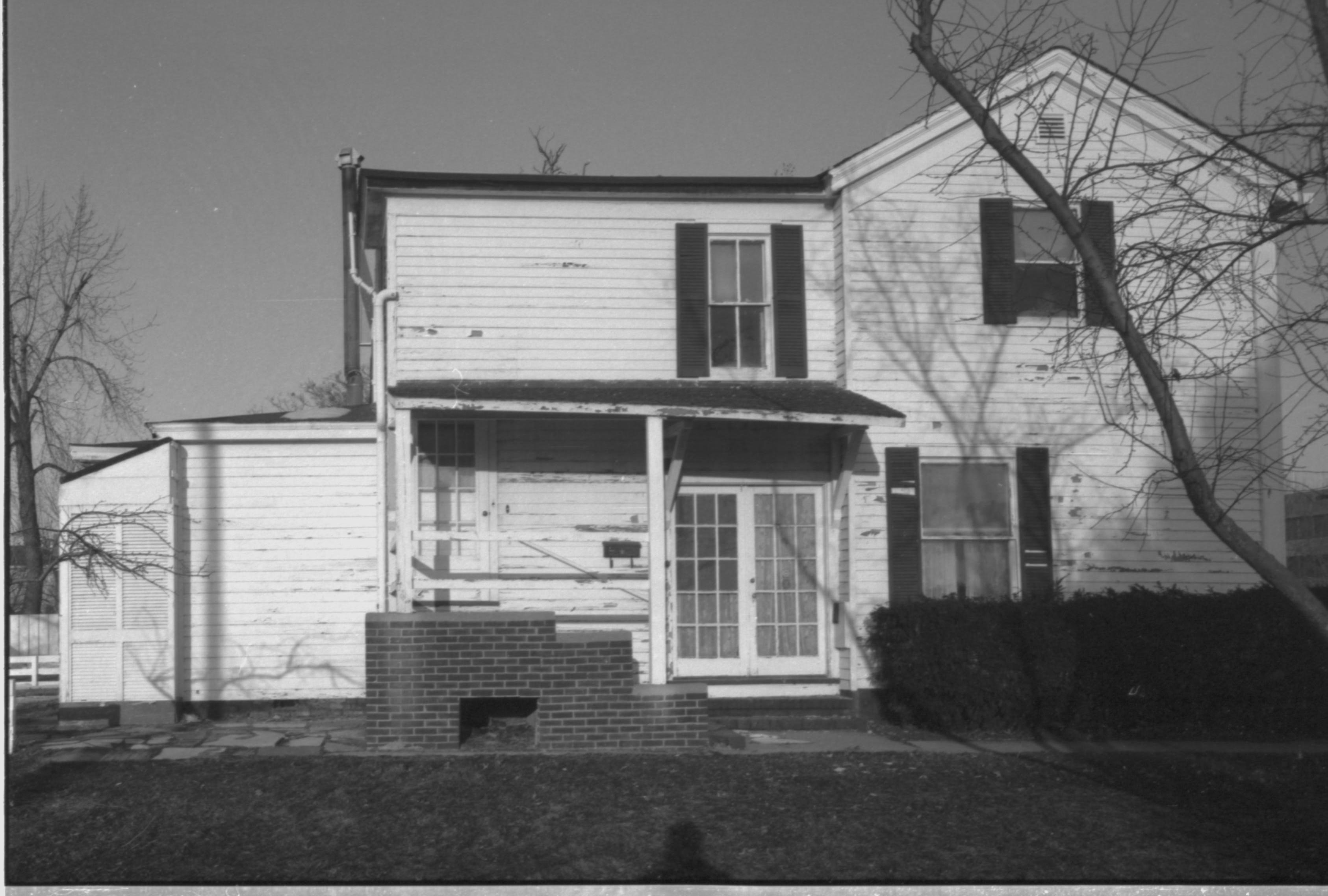 NA Morse House, LIHO-NHS, Neg. File #19 Morse House, Exterior, Restoration