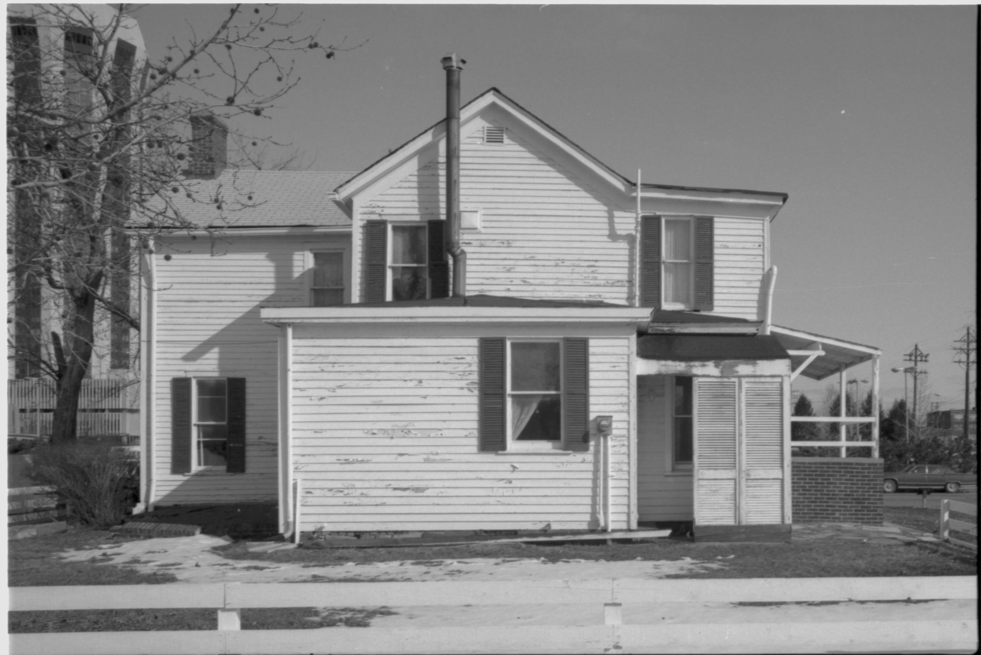 NA Morse House, LIHO-NHS, Neg. File #19 Morse House, Exterior, Restoration