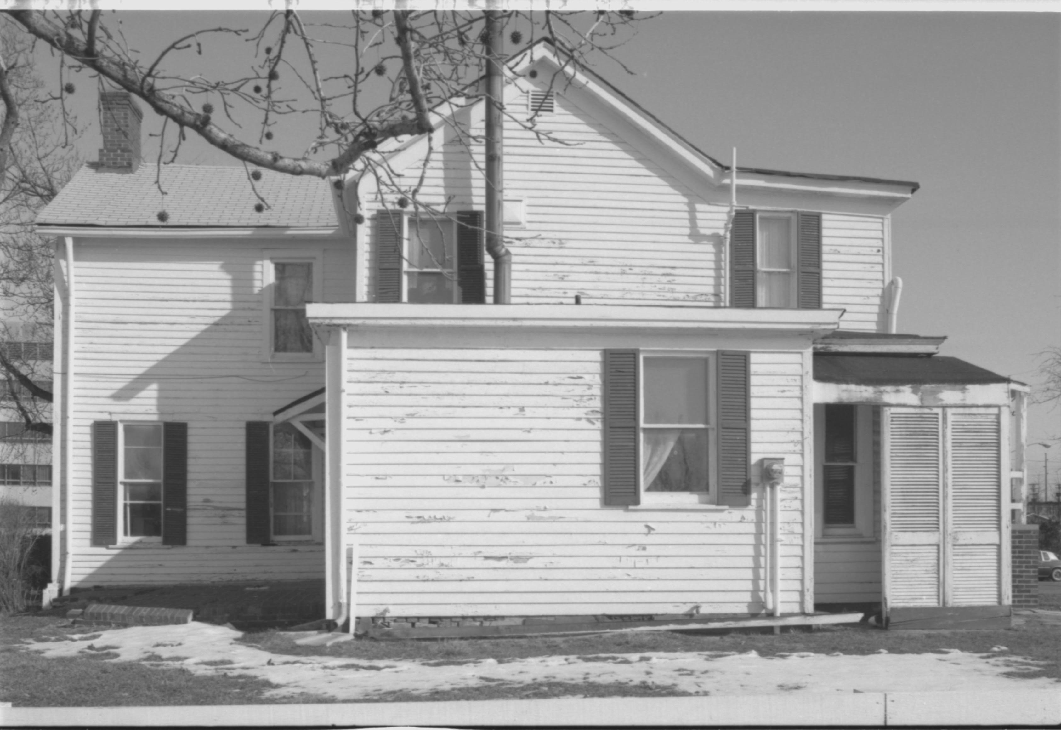 NA Morse House, LIHO-NHS, Neg. File #19 Morse House, Exterior, Restoration