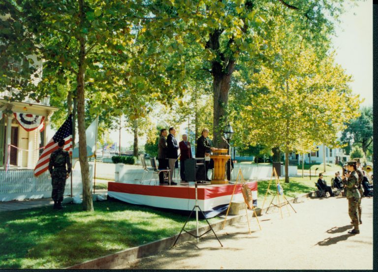 NA Robinson House, Dedication