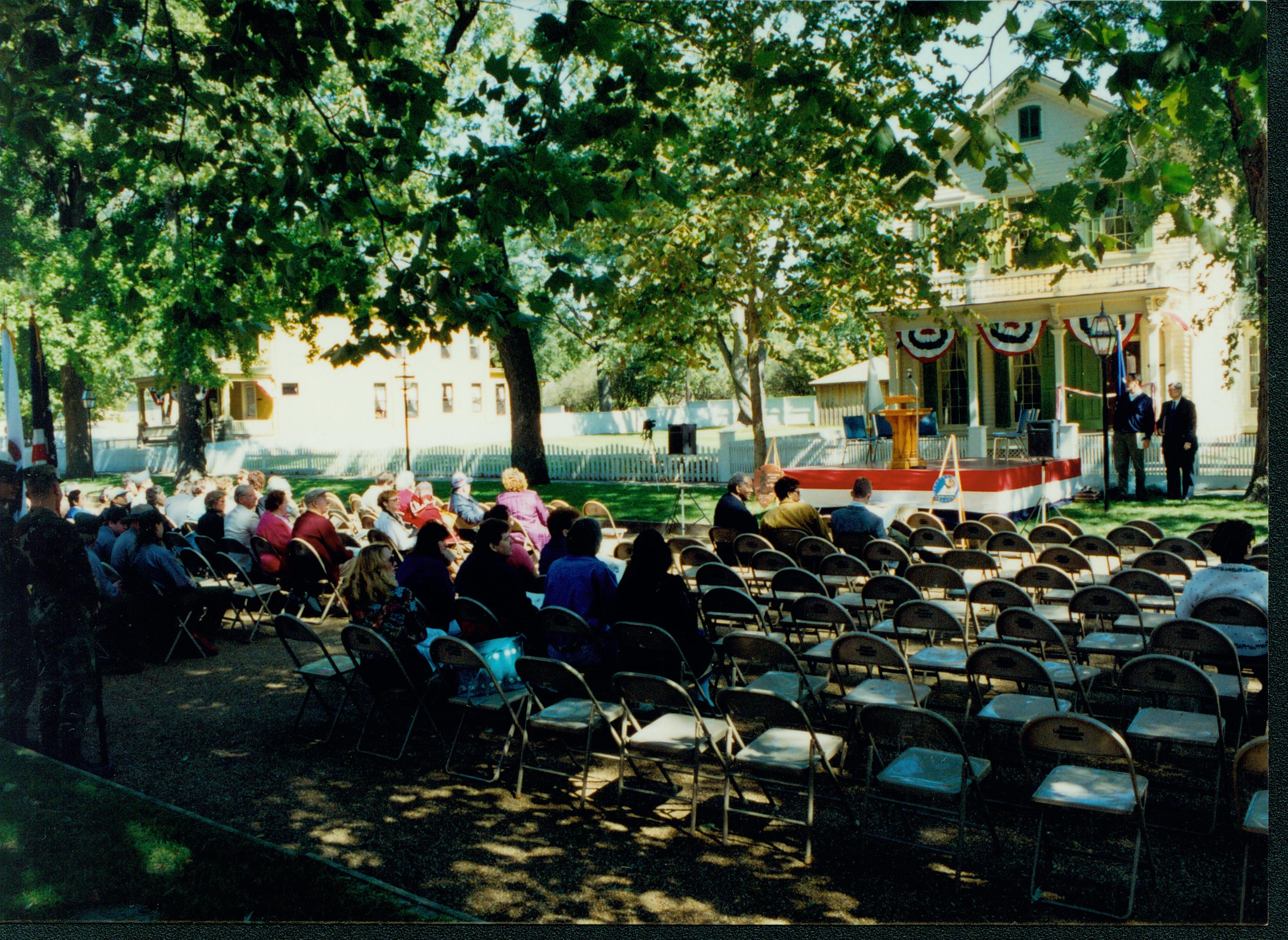 NA Robinson House, Dedication