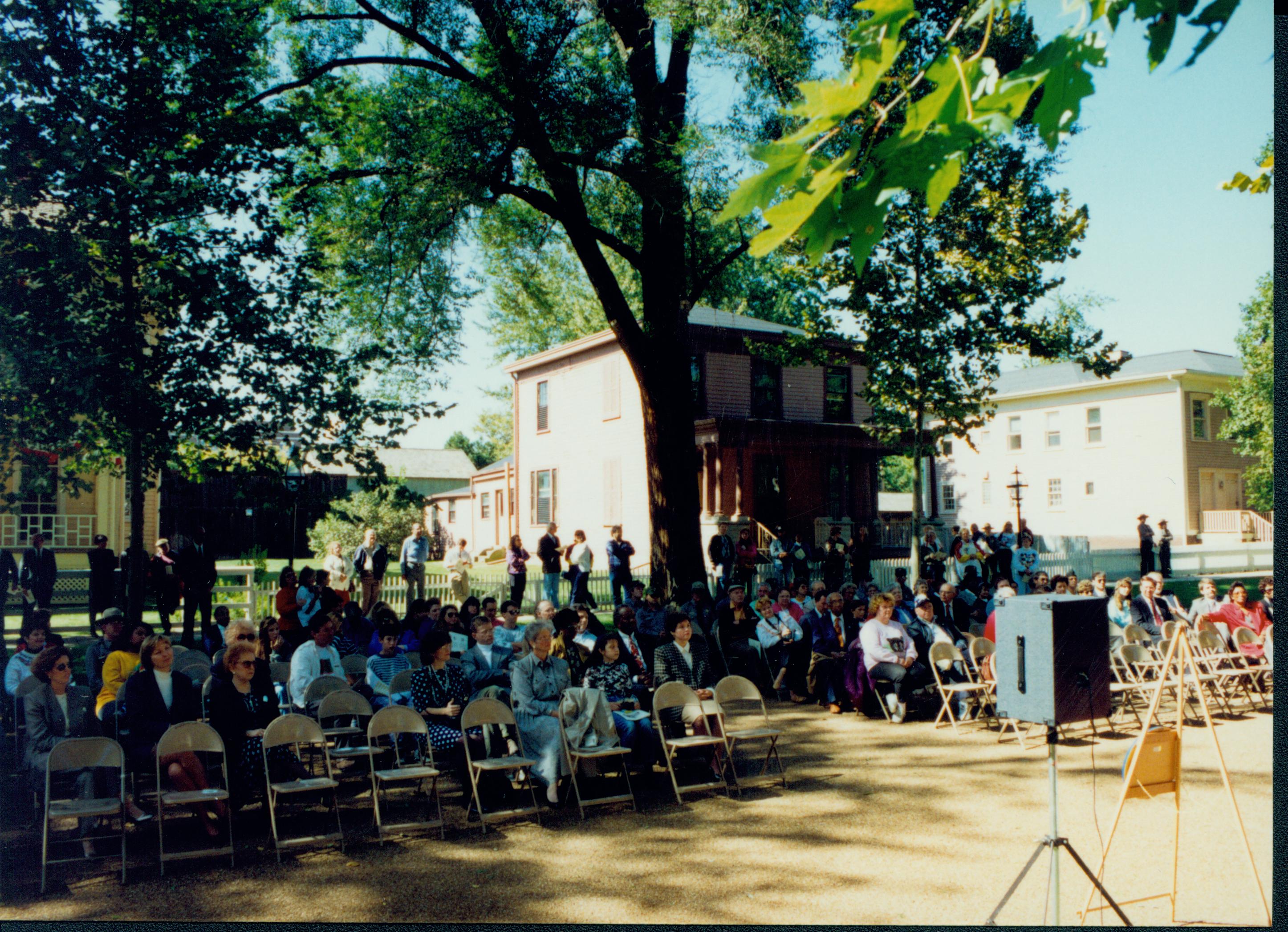NA Robinson House, Dedication