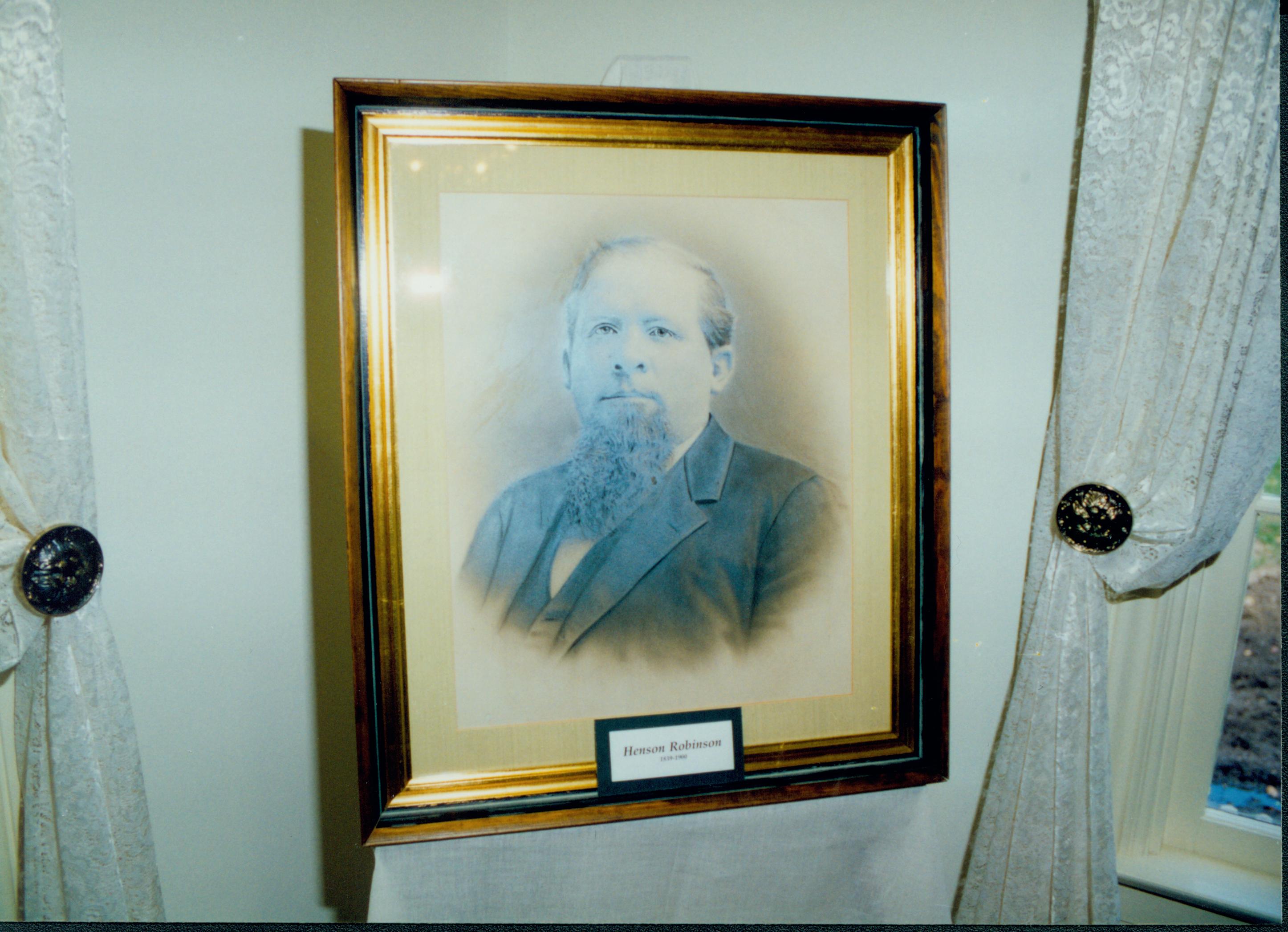 NA Robinson House, Dedication