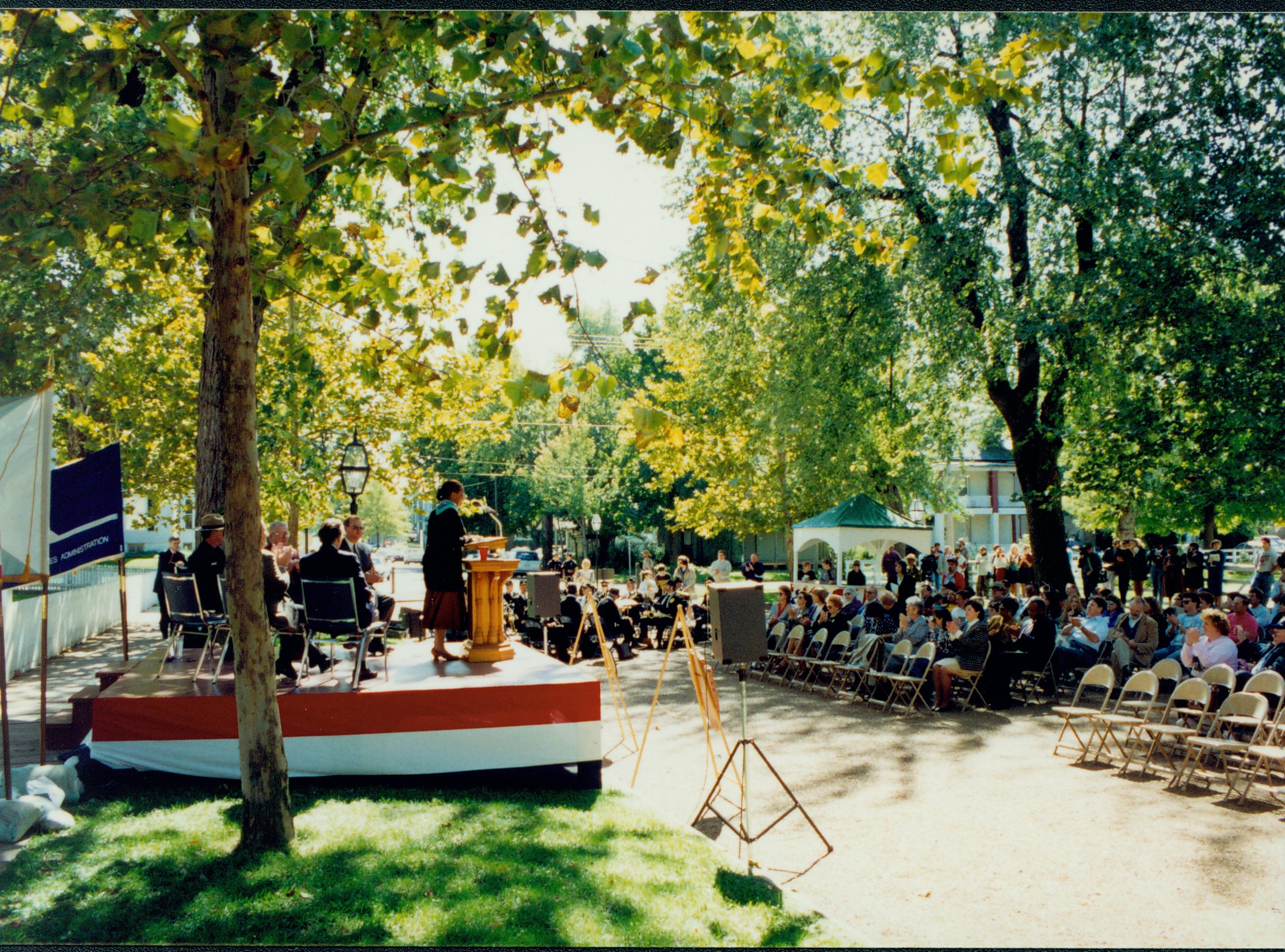NA Robinson House, Dedication