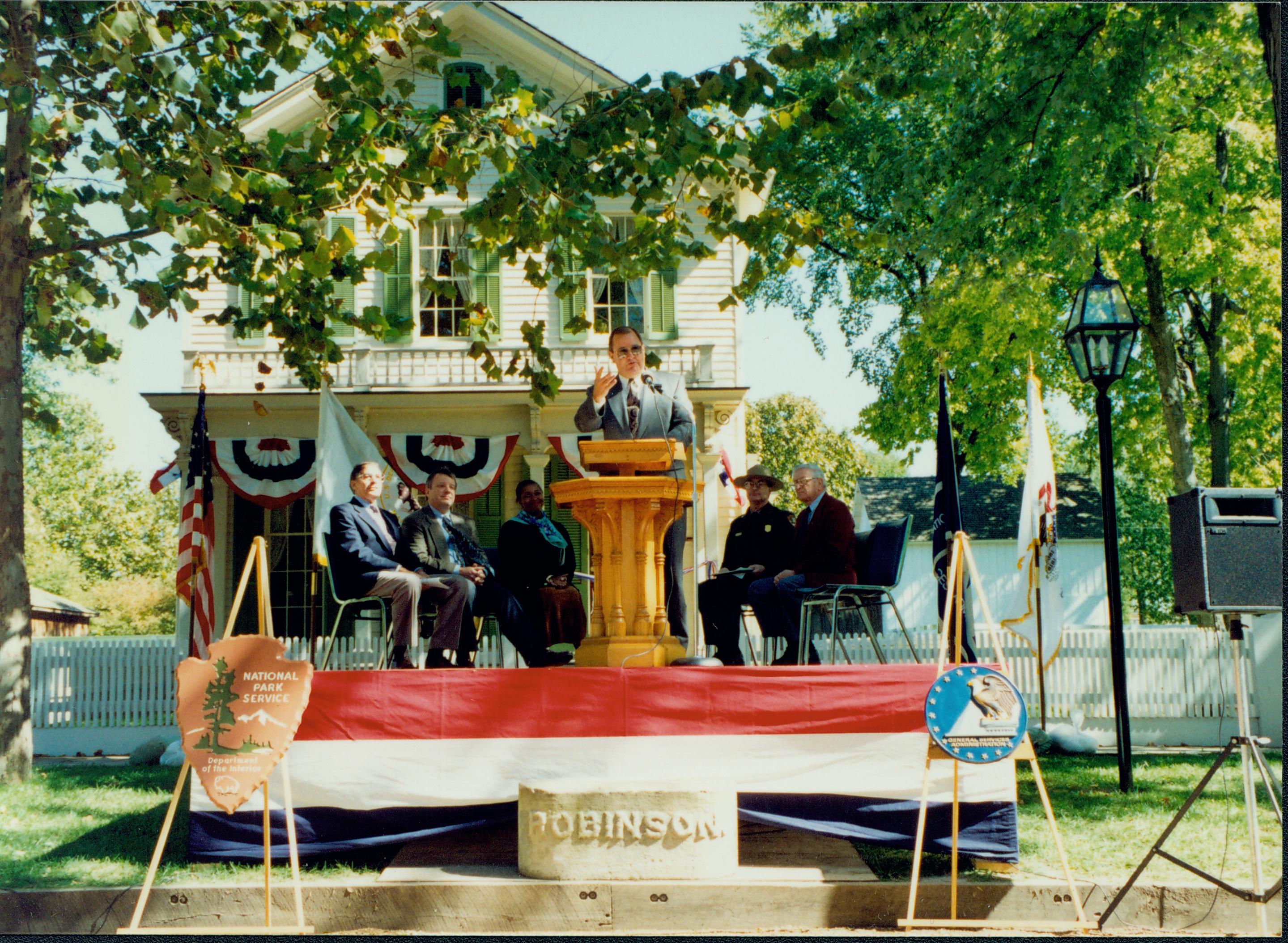 NA Robinson House, Dedication