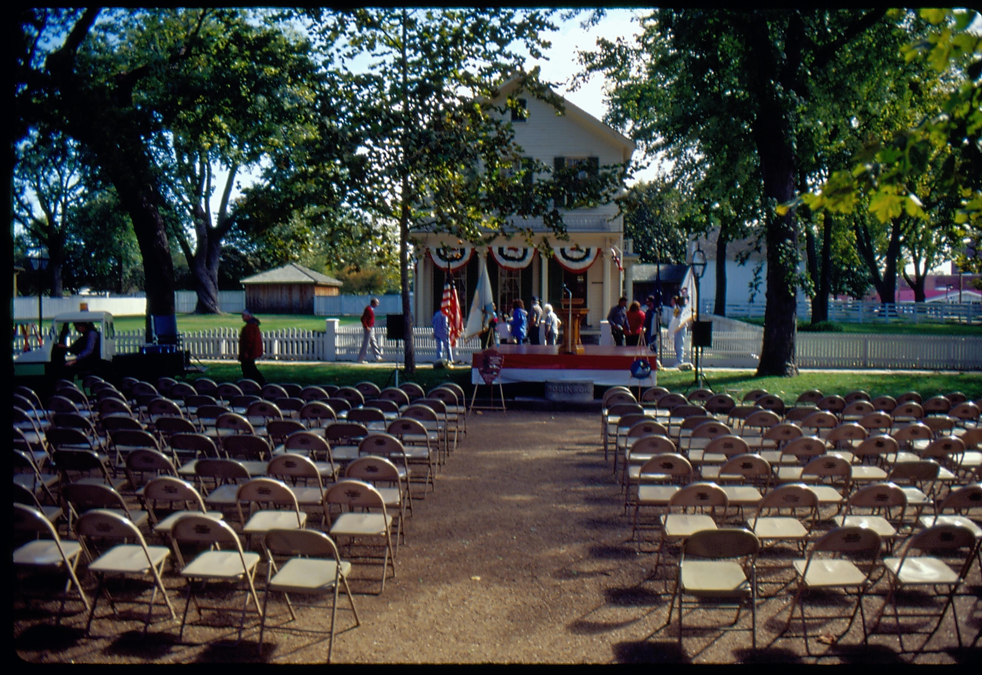 Robinson 10/2/93 Robinson House, Dedication