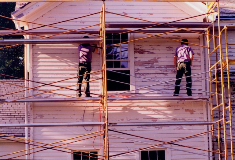 NA Robinson House, Maintenance, Scaffolding