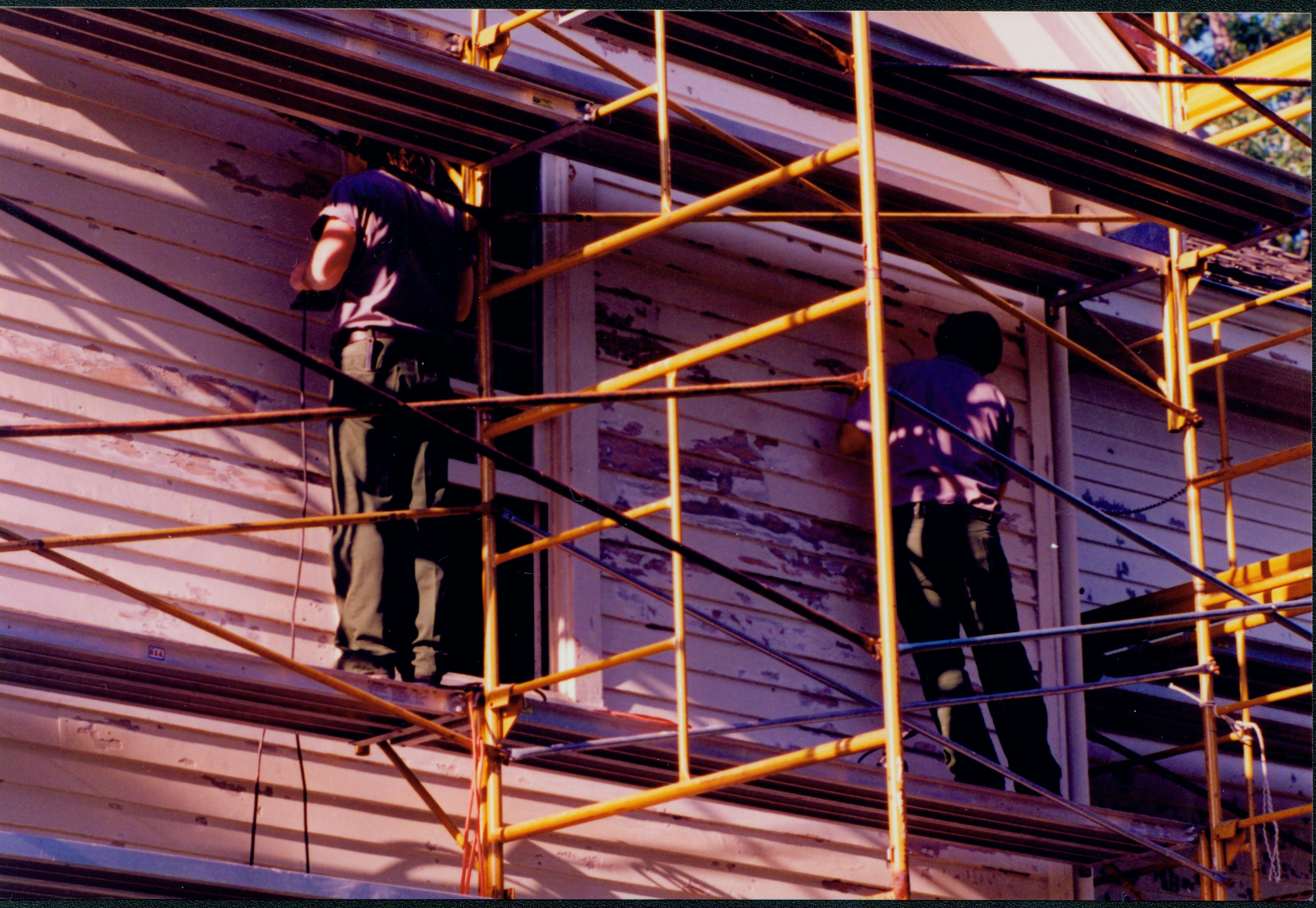 NA Robinson House, Maintenance, Scaffolding