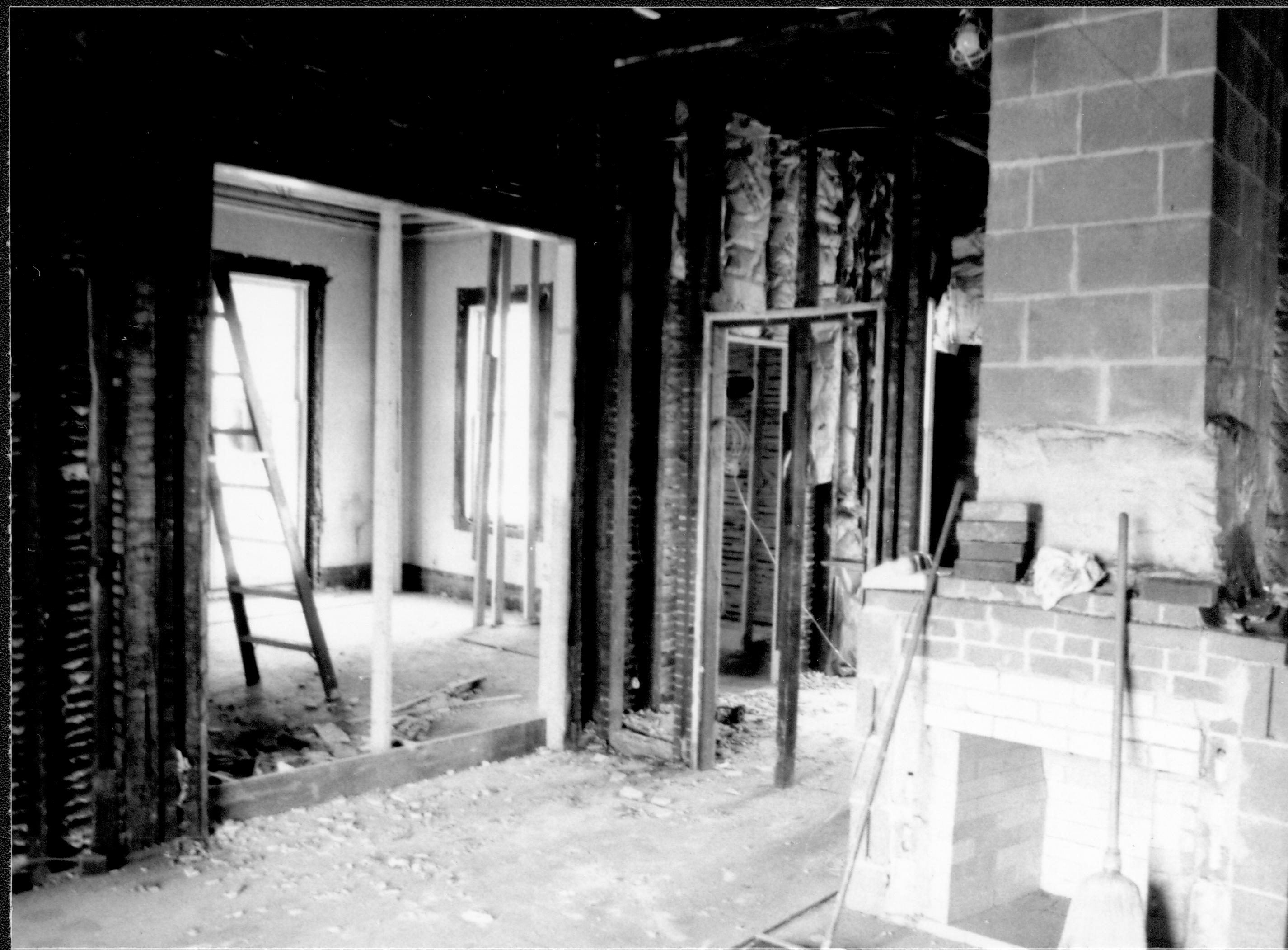 NA Robinson House, HS 10 LIHO, 14, 17 Robinson House, interior, construction