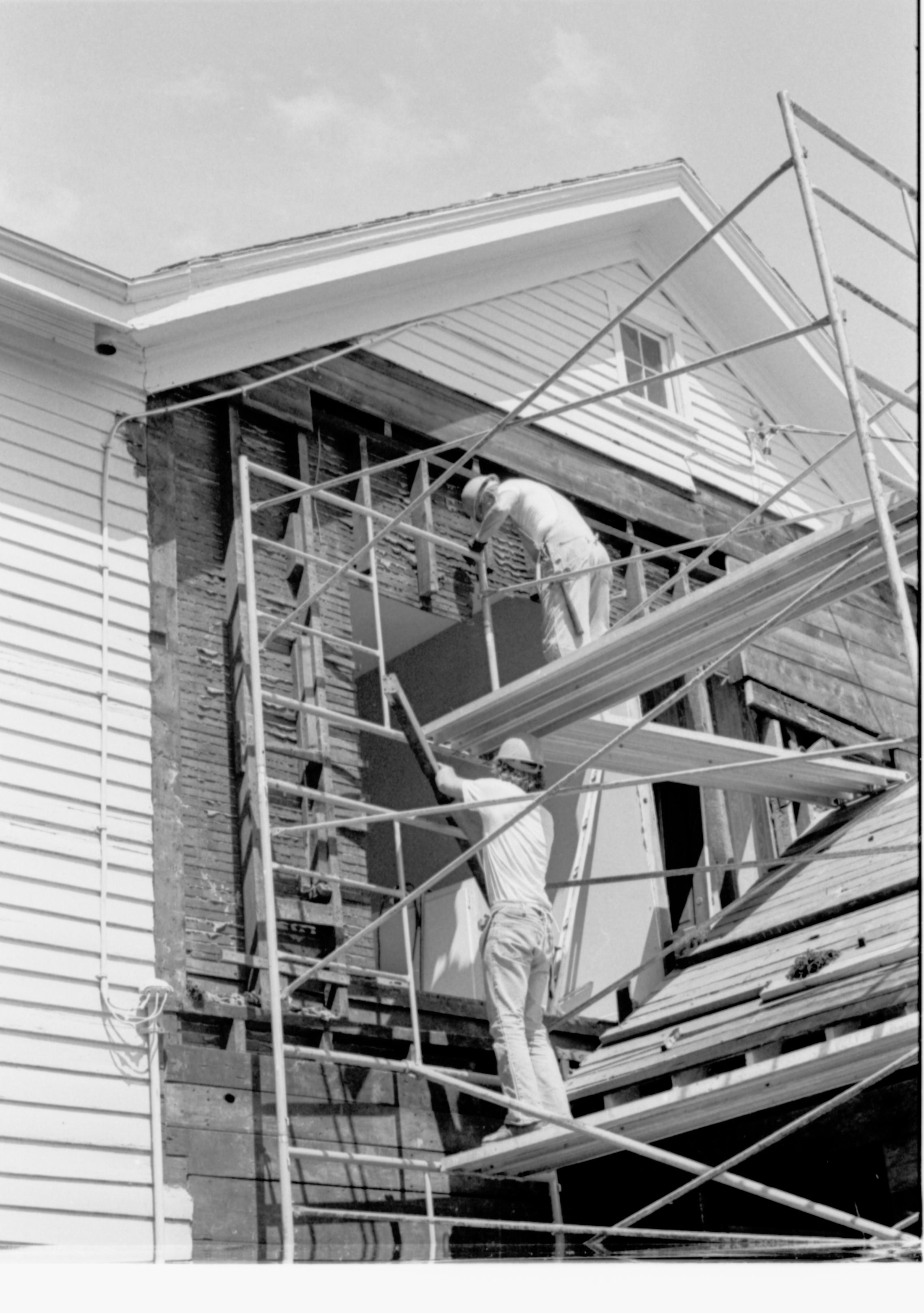NA Robinson House, HS10, 9 Robinson House, restoration