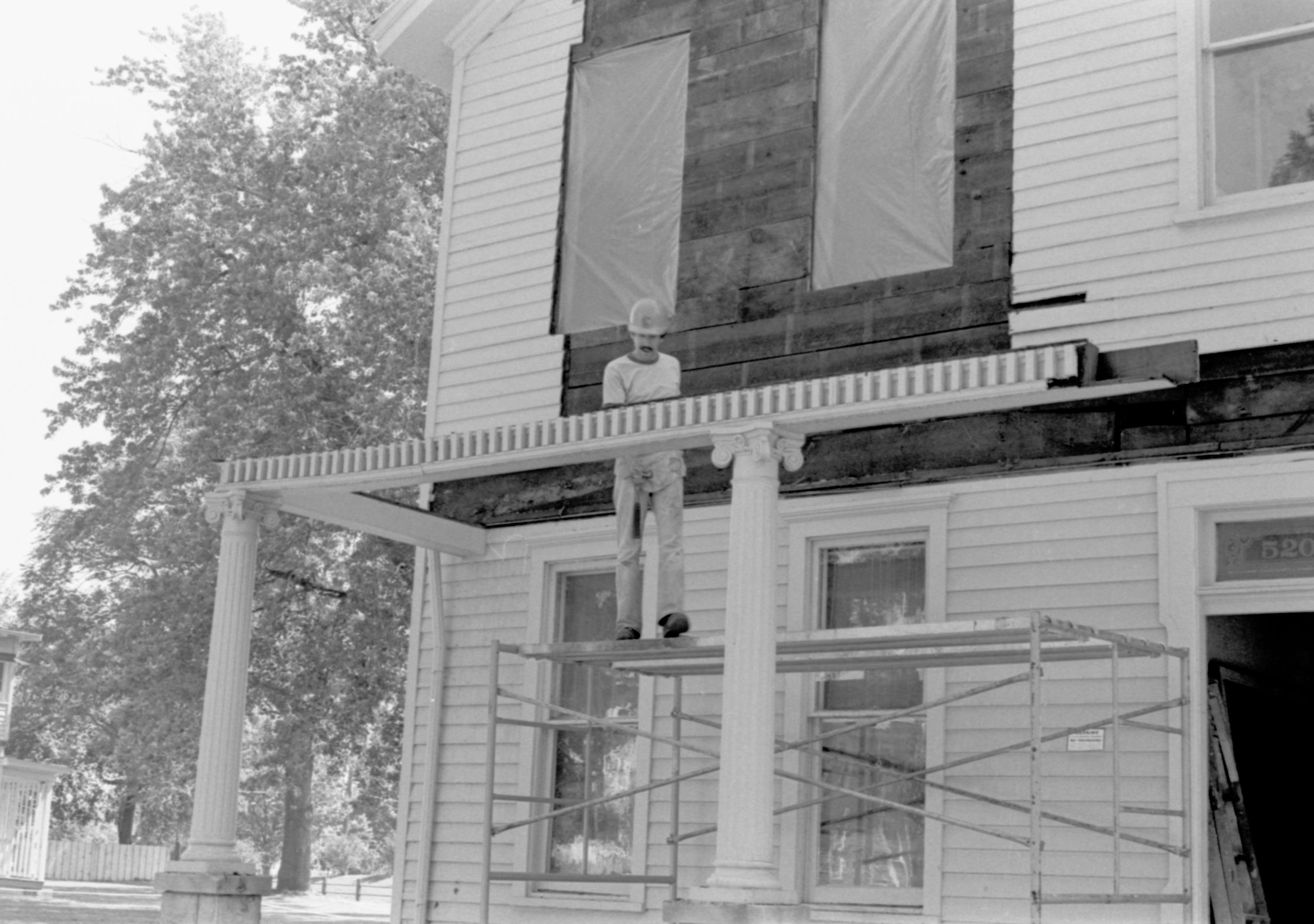NA Robinson House, HS10, 9 Robinson House, restoration