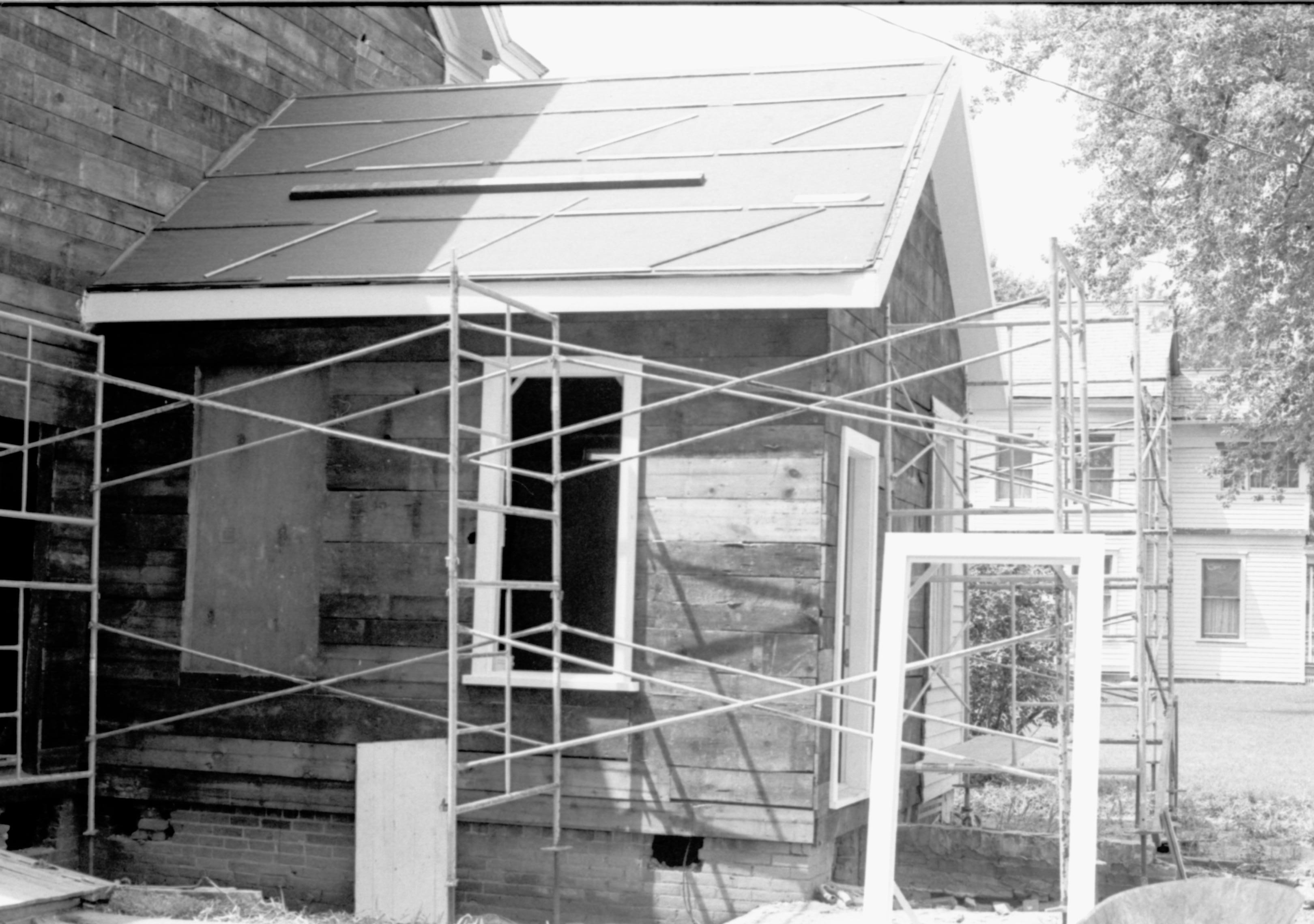 NA Robinson House, HS10, 9 Robinson House, restoration
